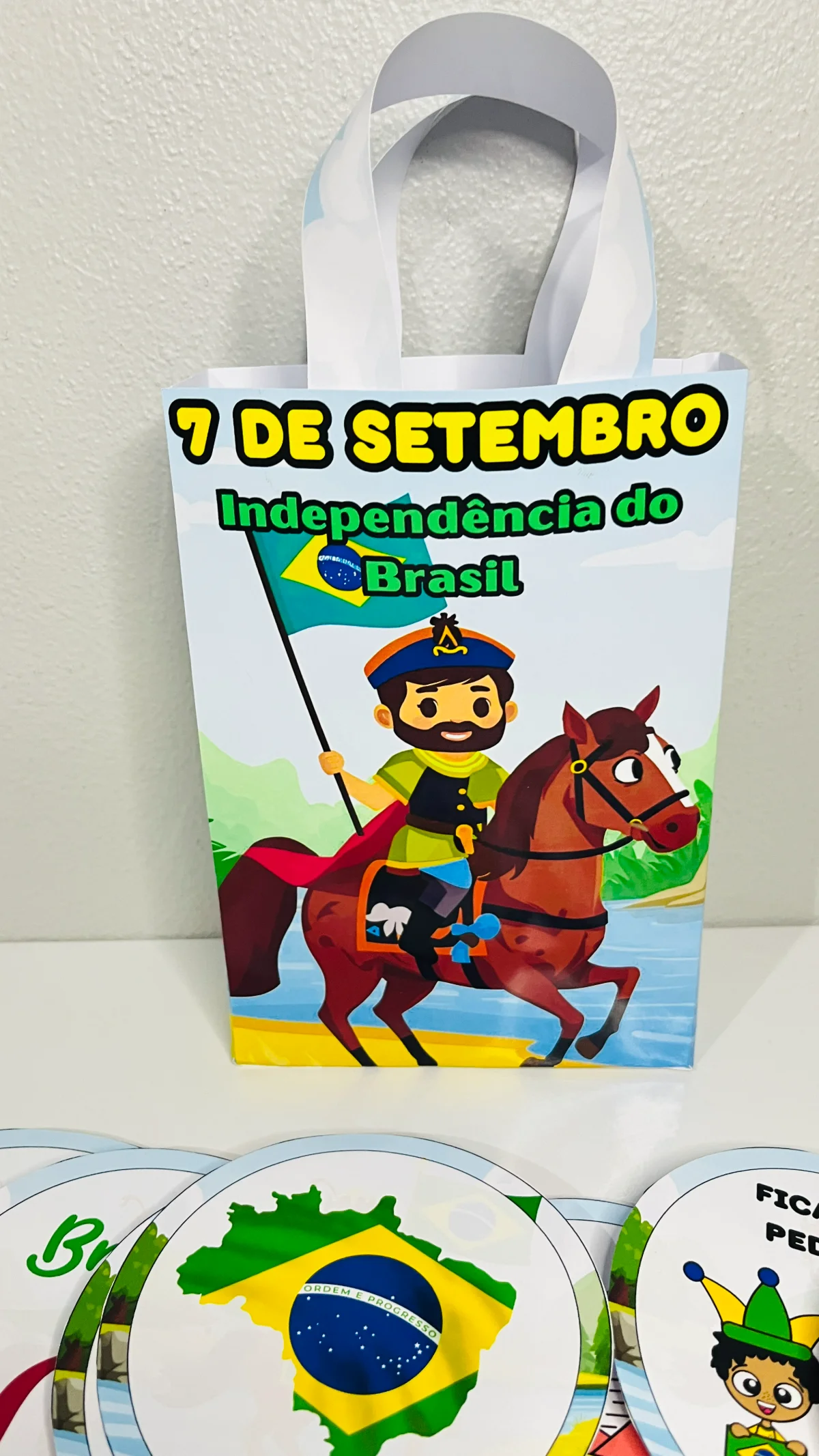 Capa de Sacolinha Independência do Brasil – PDF para Imprimir