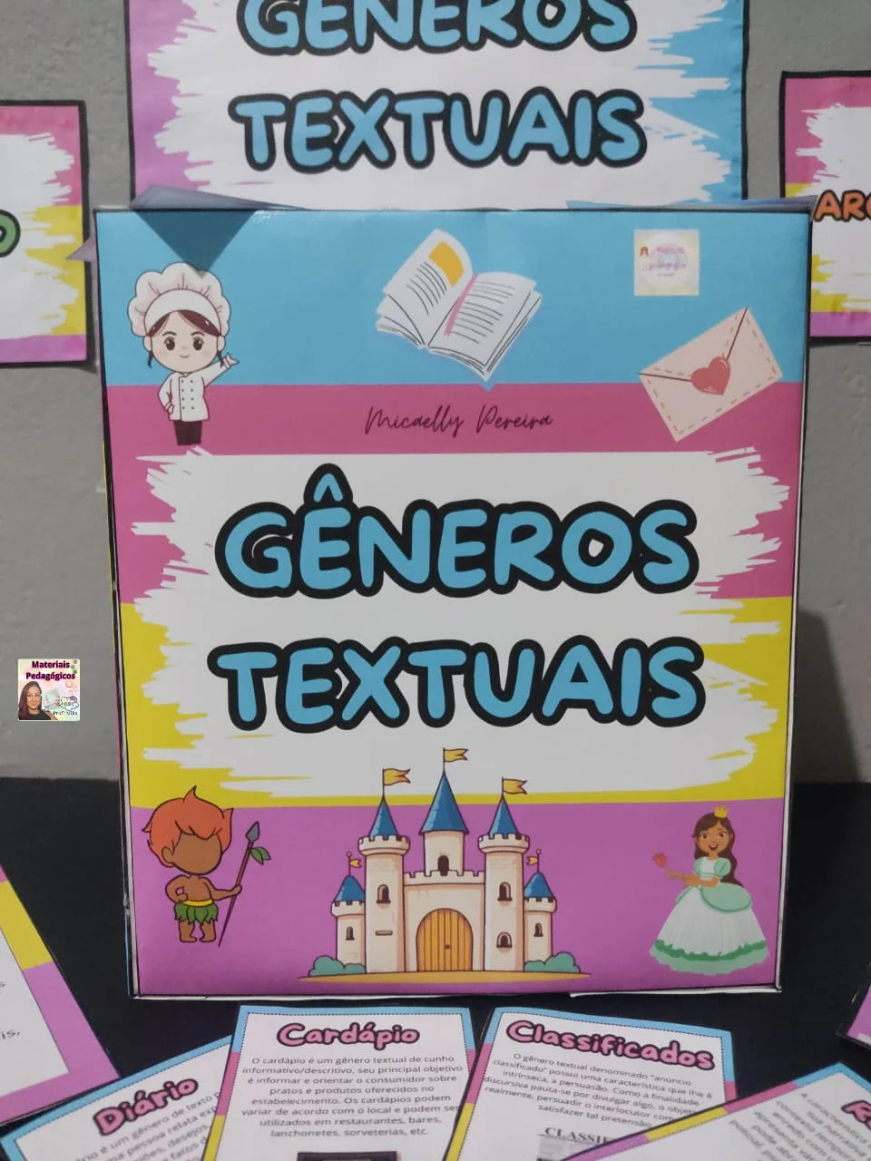 Imagem da galeria 1 de Kit gêneros textuais – PDF para Imprimir