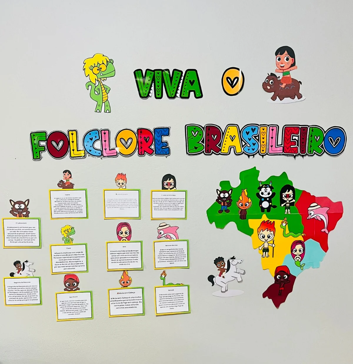 Capa de Painel folclore – Atividades para Imprimir