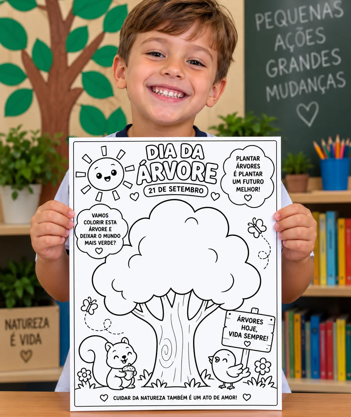 Imagem da galeria 1 de Atividades - Dia da Árvore na Educação Infantil!