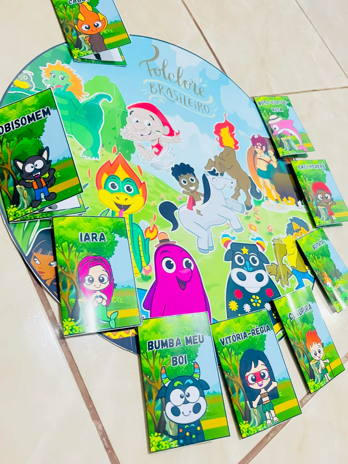 Imagem da galeria 2 de Tapete do Folclore + Livrinhos das Lendas