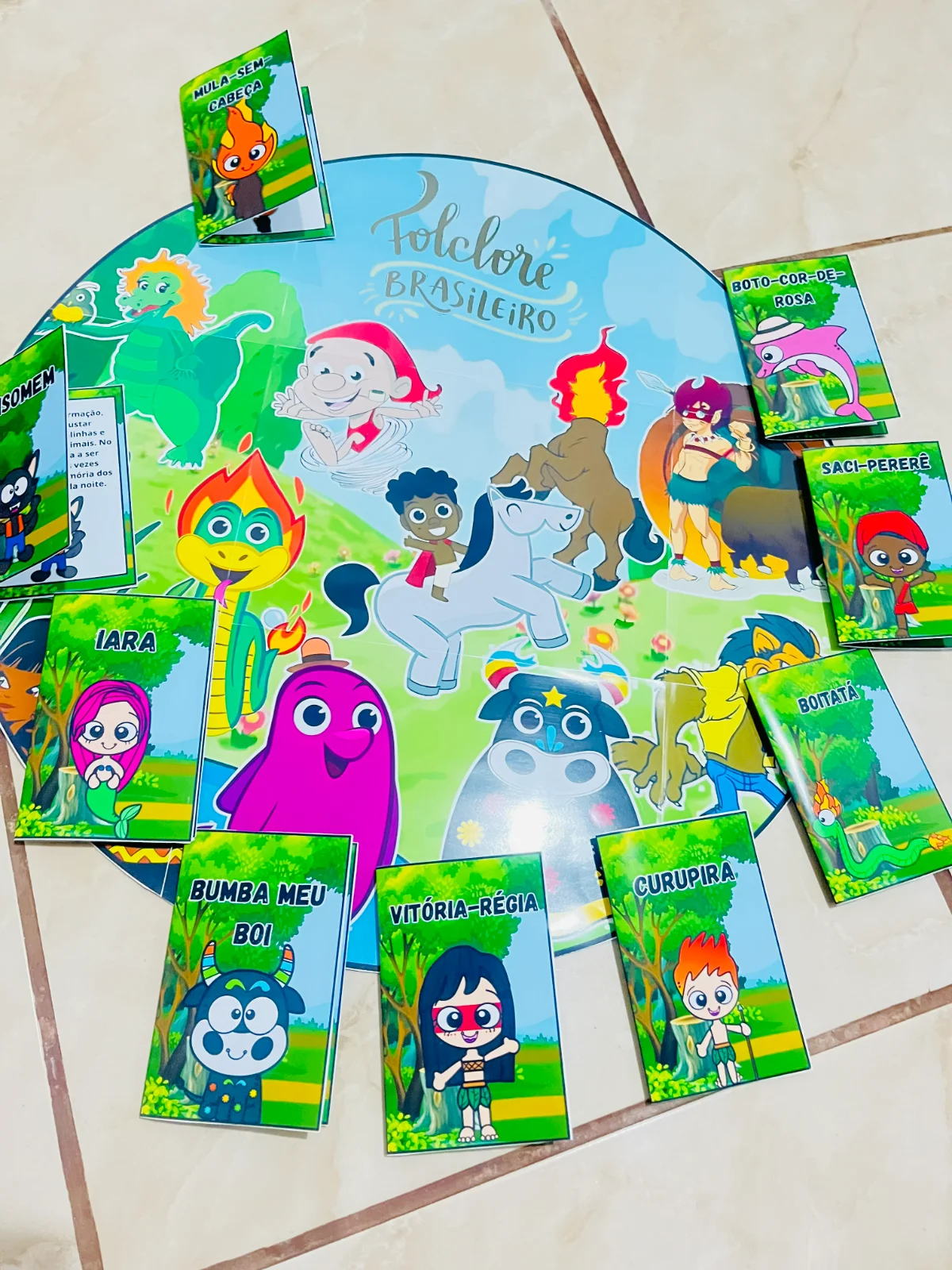 Imagem da galeria 3 de Tapete do Folclore + Livrinhos das Lendas