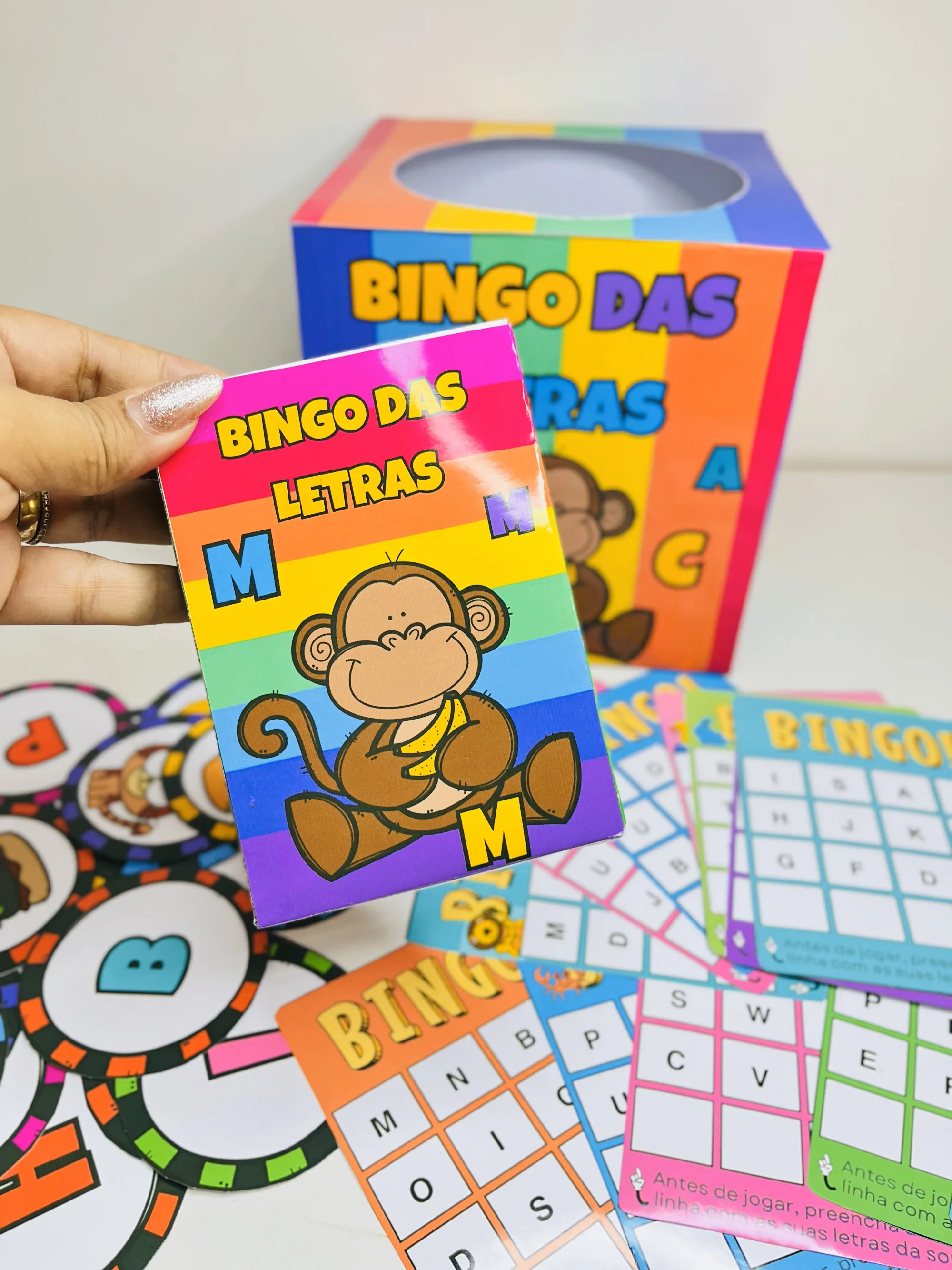 Imagem da galeria 2 de Bingo das Letras: Aprendizado Divertido | Alfabetização