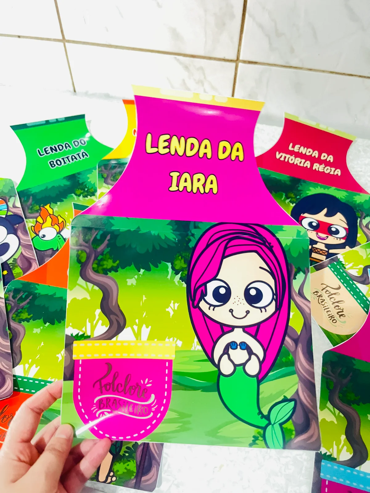 Imagem da galeria 1 de KIT COMPLETO – 9 AVENTAIS DO FOLCLORE BRASILEIRO