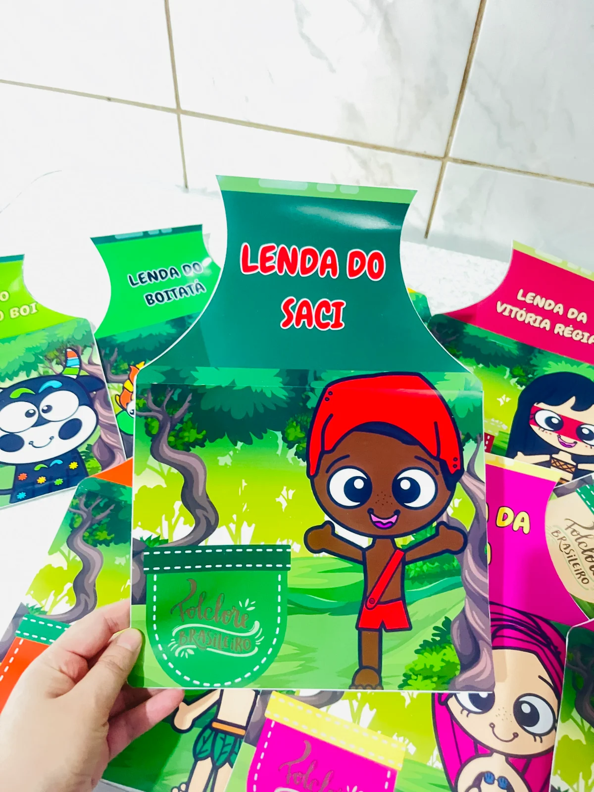 Imagem da galeria 2 de KIT COMPLETO – 9 AVENTAIS DO FOLCLORE BRASILEIRO