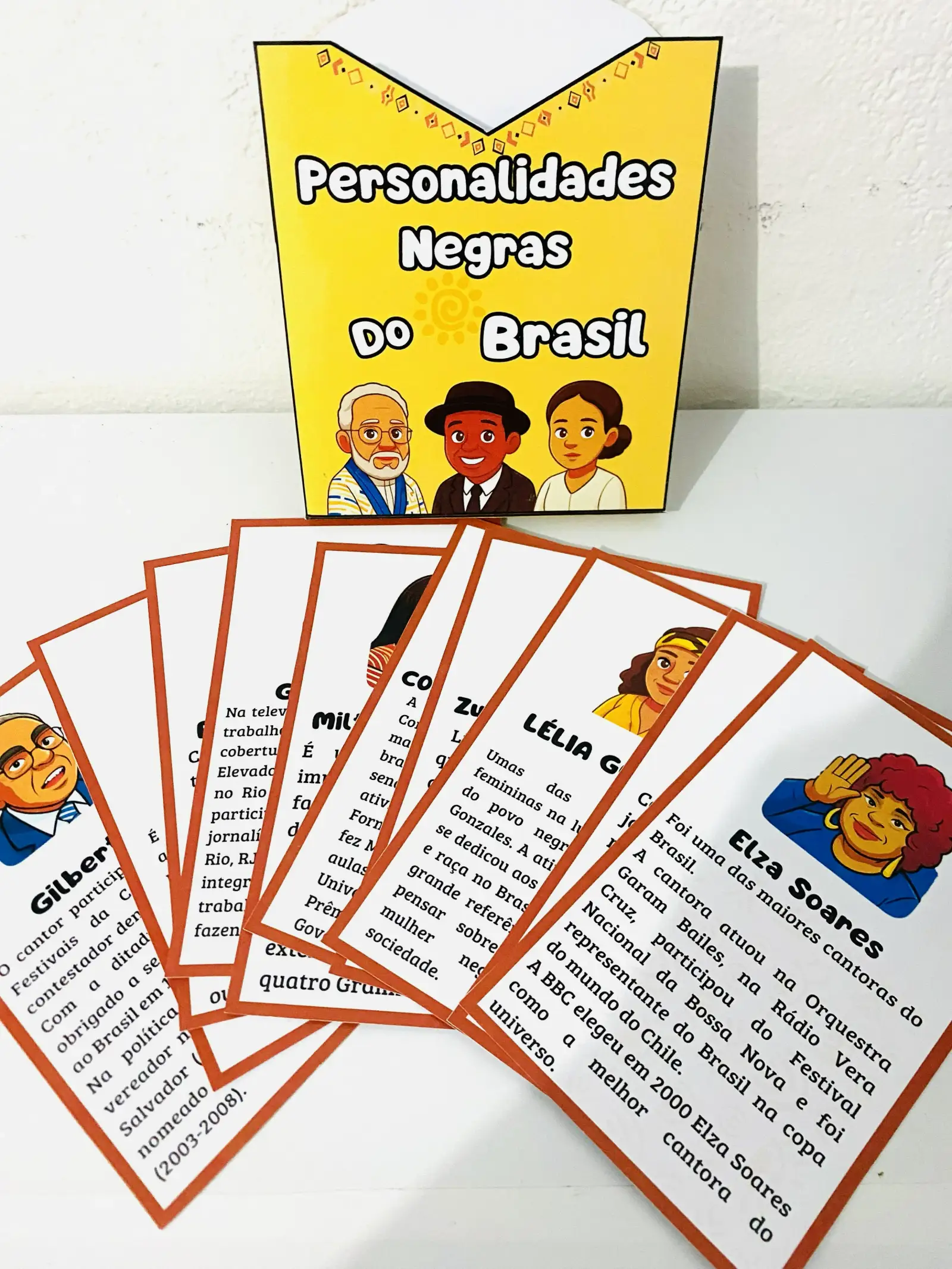 Imagem da galeria 2 de Personalidades Negras do Brasil – Material Pedagógico