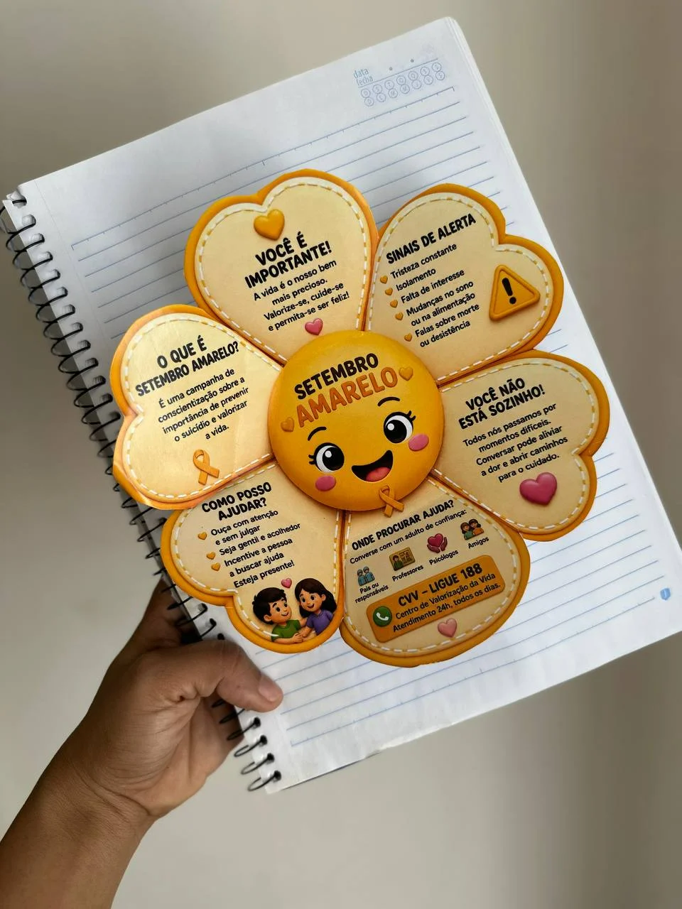 Imagem da galeria 3 de Duo - Atividades Setembro Amarelo – Material Pedagógico