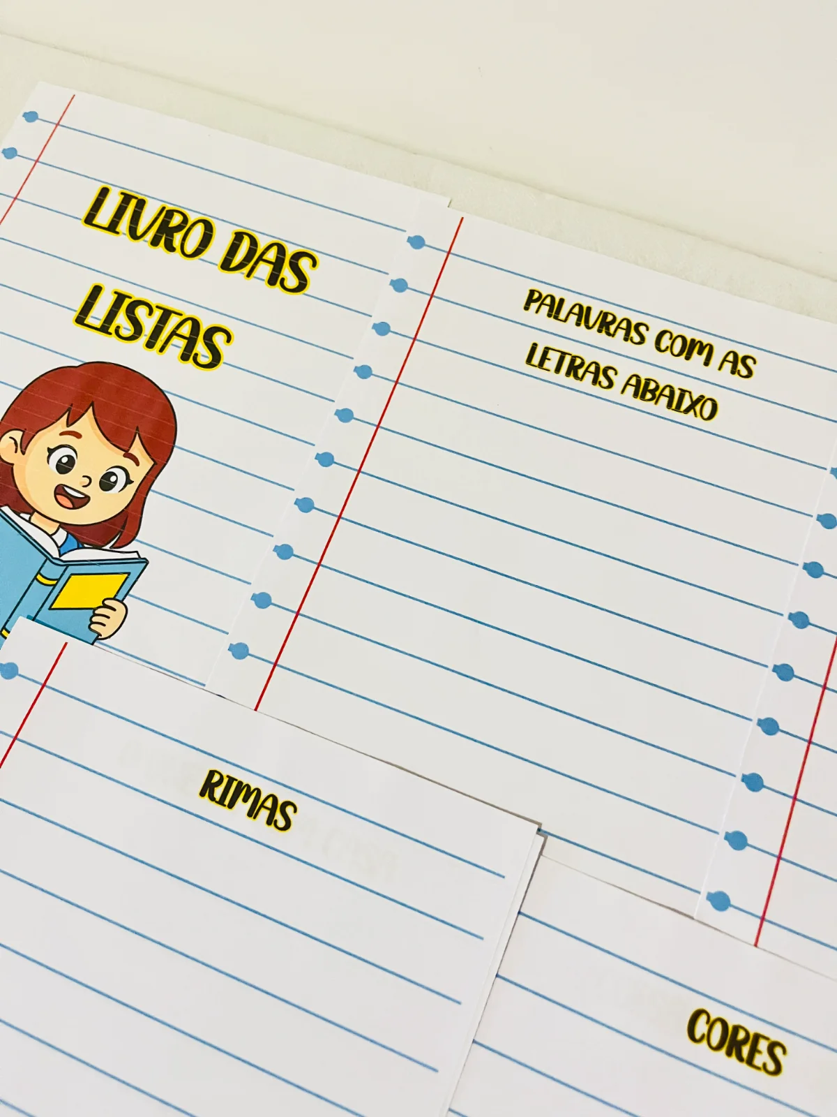 Imagem da galeria 2 de Livro das Listas – Atividades para Imprimir