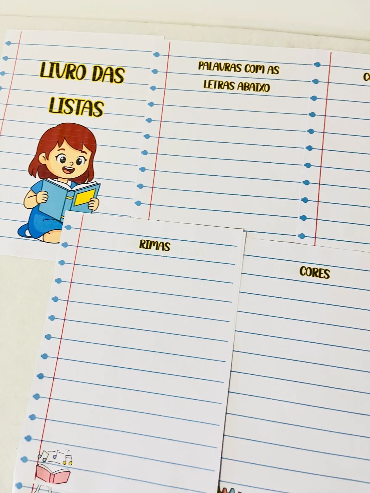 Imagem da galeria 3 de Livro das Listas – Atividades para Imprimir