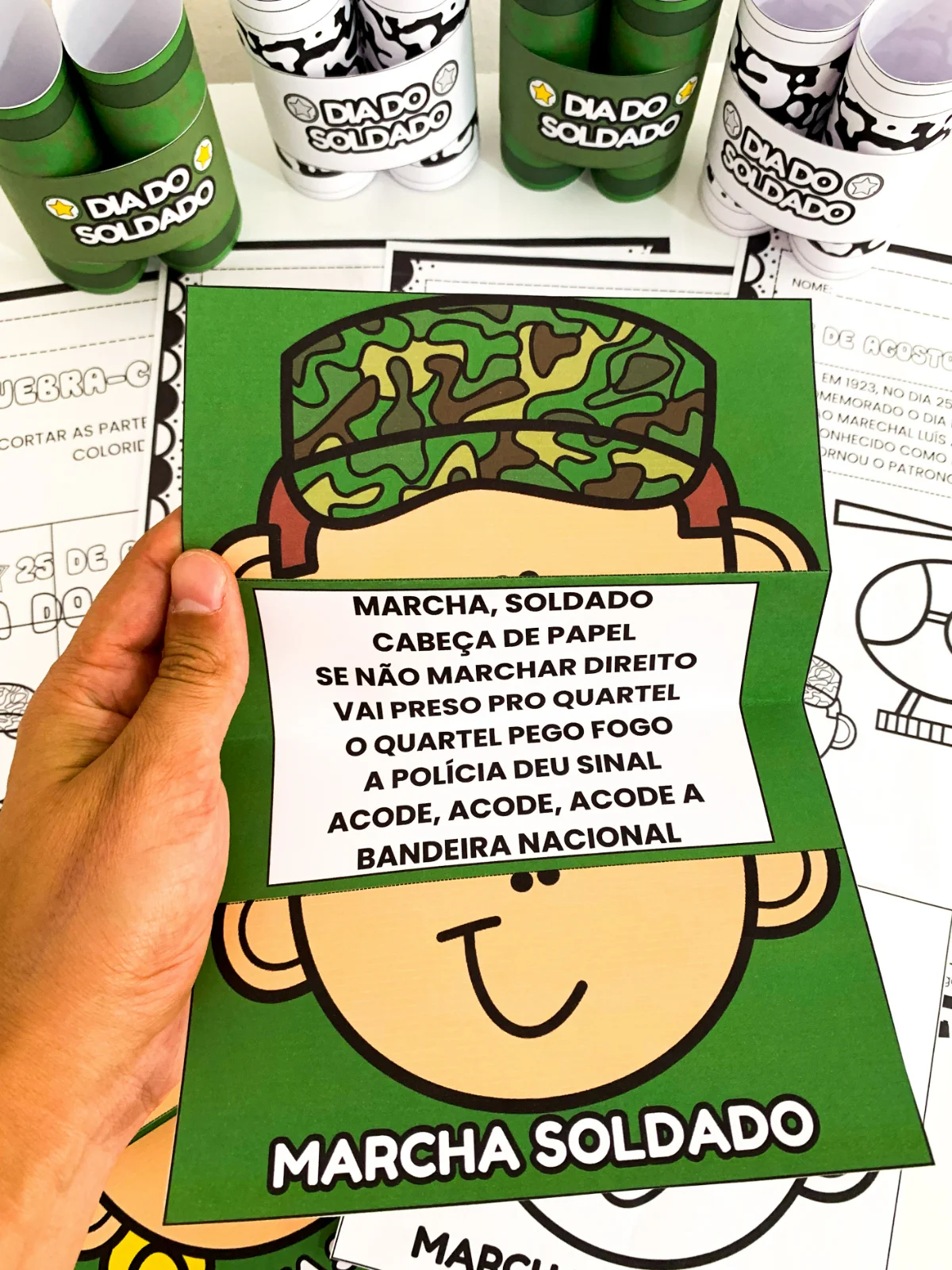 Imagem da galeria 2 de Atividades – Dia do Soldado | Educação Infantil