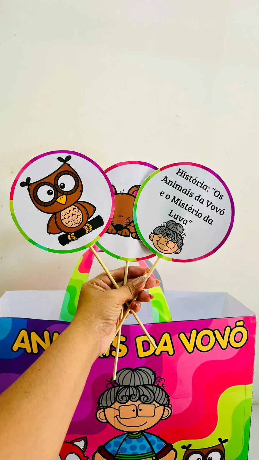 Imagem da galeria 2 de Sacola da Leitura - Os animais da vovó – PDF para Imprimir