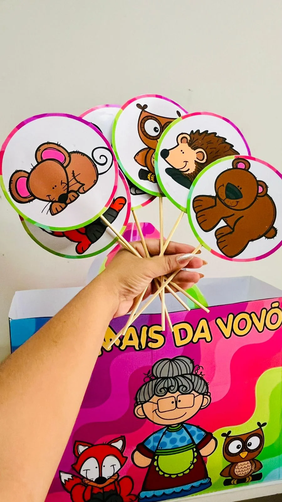 Imagem da galeria 3 de Sacola da Leitura - Os animais da vovó – PDF para Imprimir