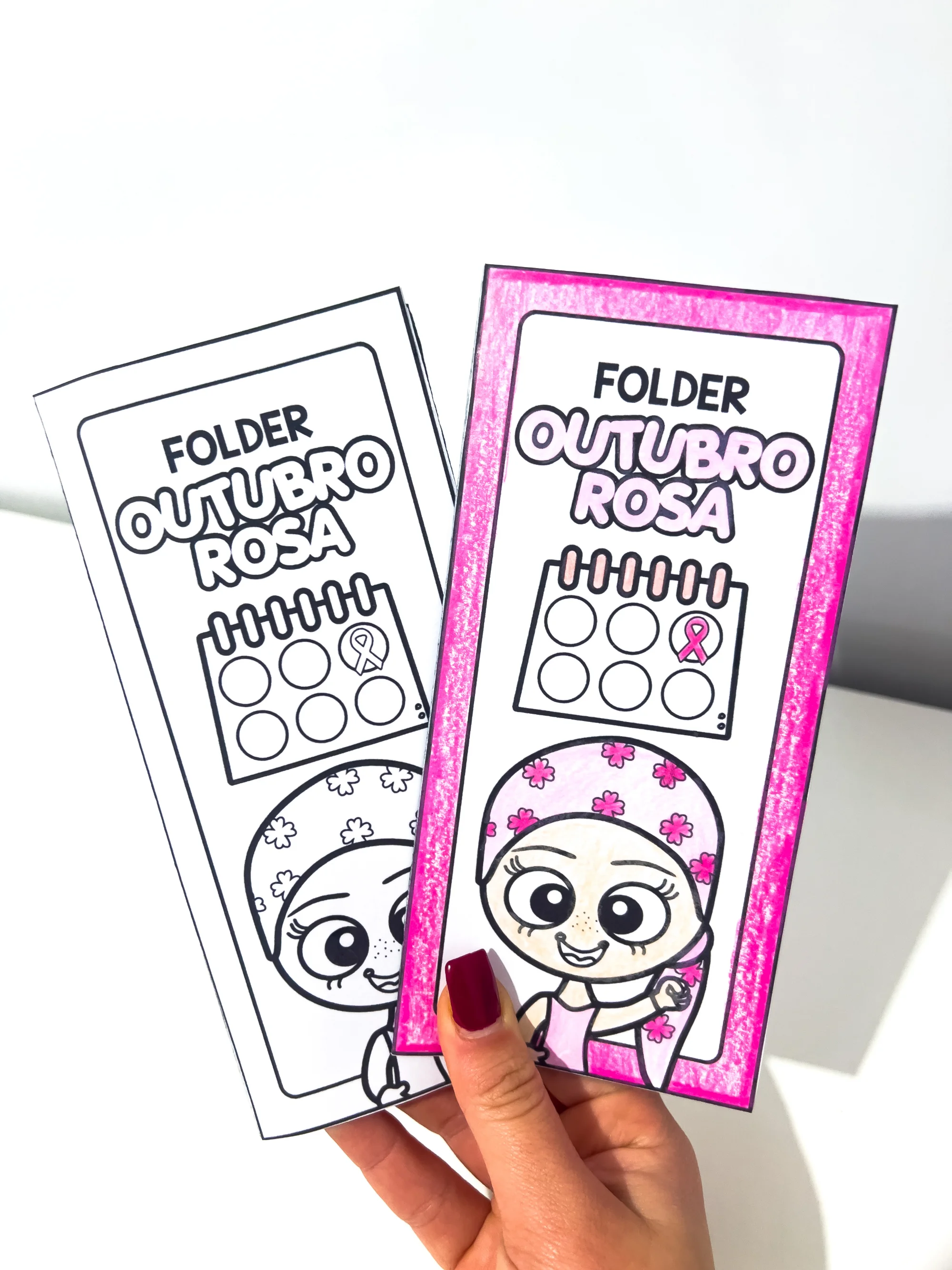 Imagem da galeria 2 de Folder Informativo Outubro Rosa – PDF para Imprimir