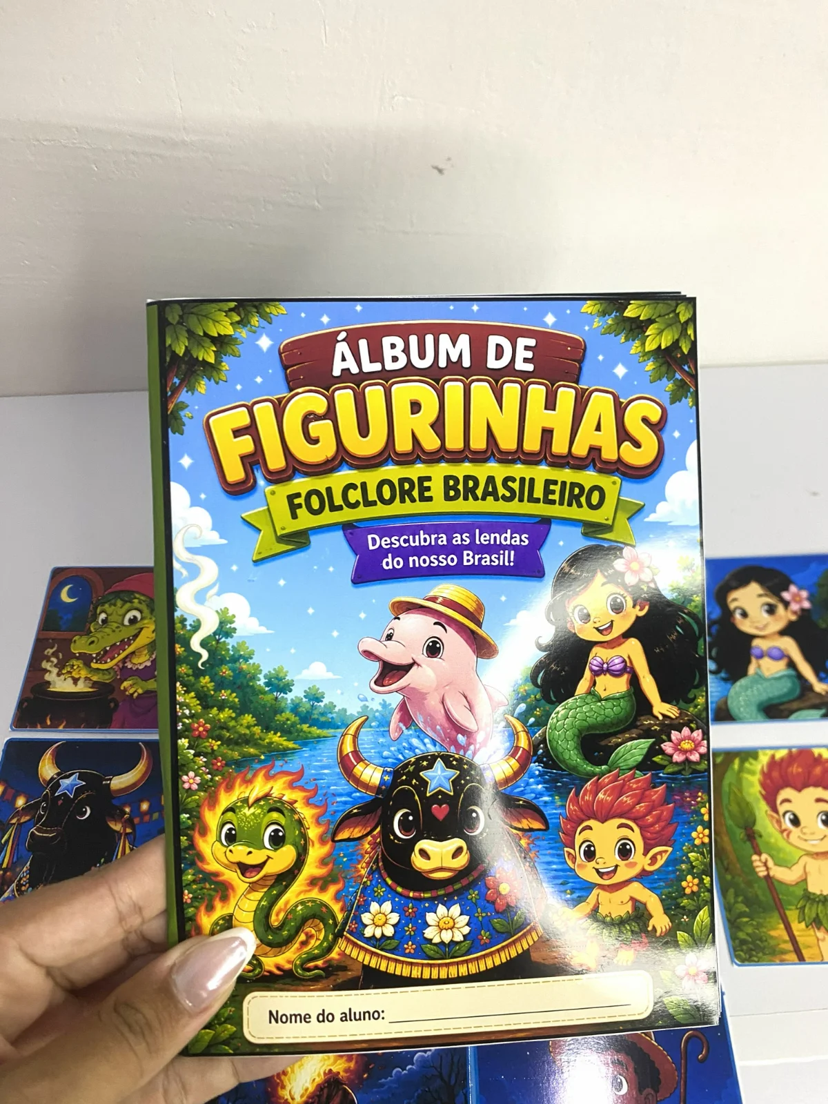 Imagem da galeria 2 de Álbum de Figurinhas – Folclore Brasileiro