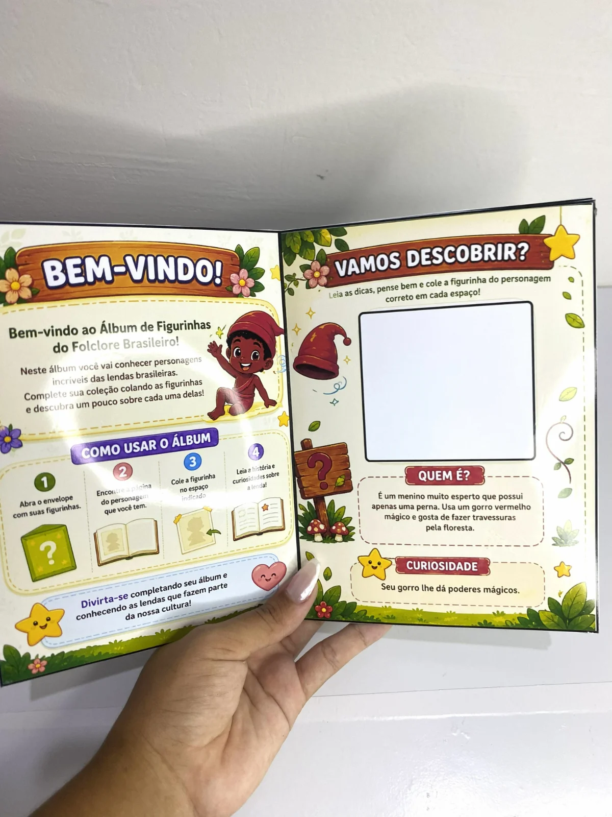 Imagem da galeria 3 de Álbum de Figurinhas – Folclore Brasileiro