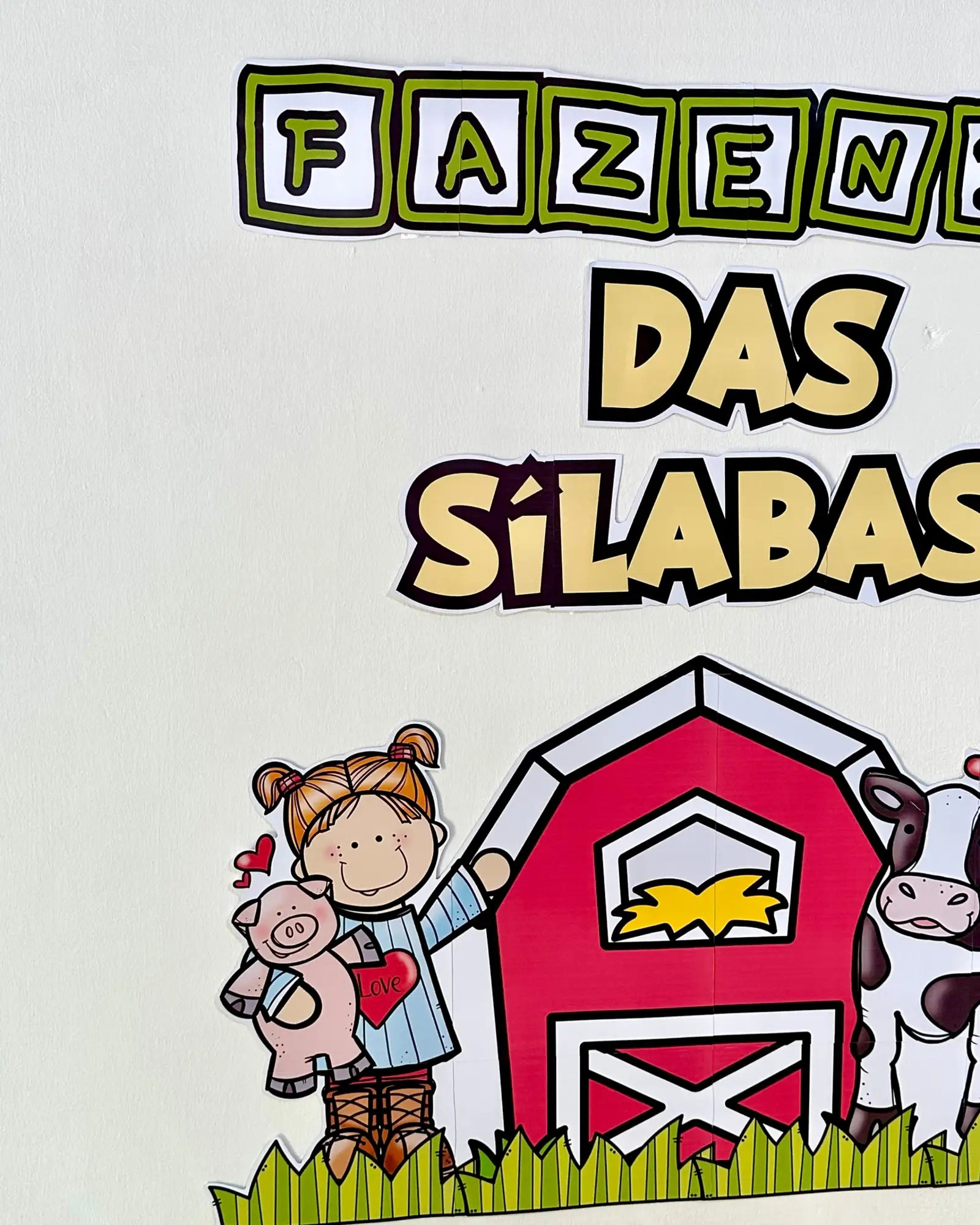 Imagem da galeria 1 de Kit Fazenda das Sílabas – PDF para Imprimir | Alfabetização