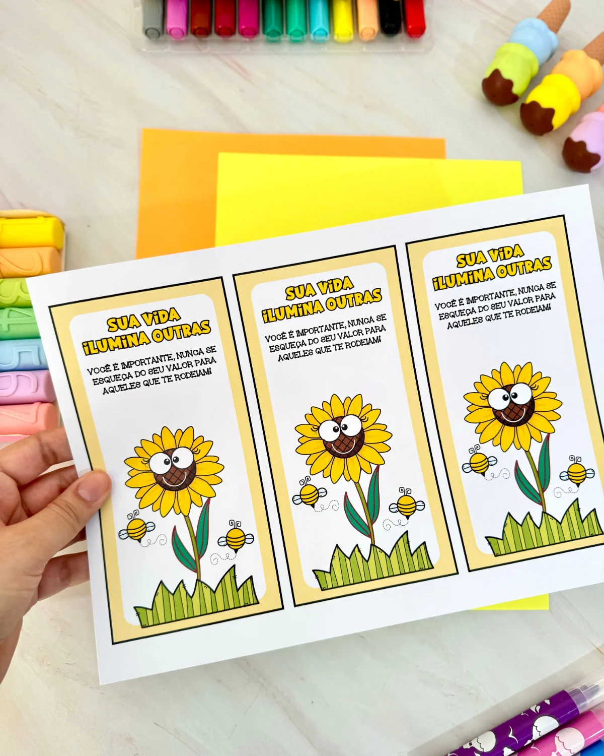 Imagem da galeria 2 de Cartão Setembro Amarelo – Material Pedagógico