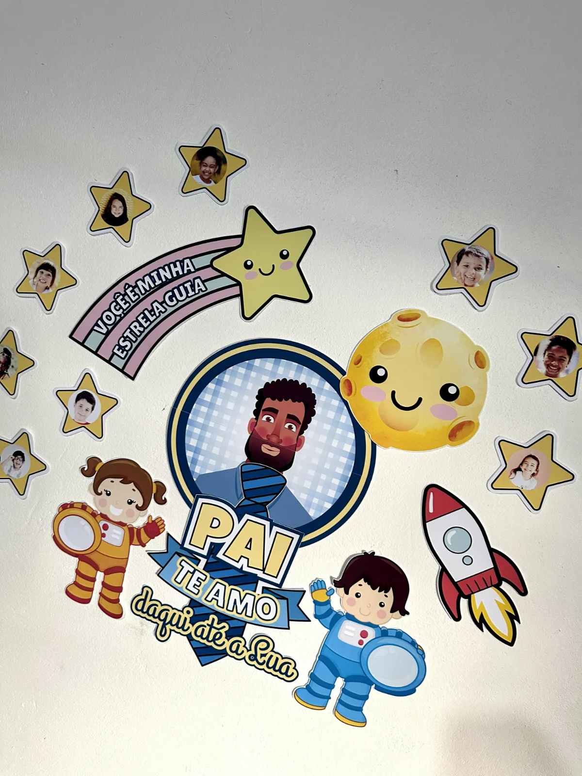 Imagem da galeria 1 de Painel Dia dos Pais Tema Estrelas – PDF para Imprimir