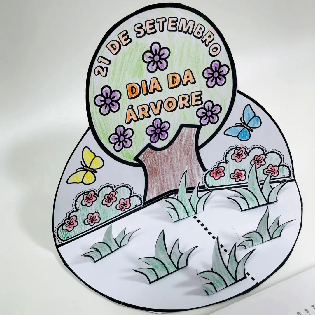 Imagem da galeria 3 de Cenário e atividade Dia da Árvore | Alfabetização