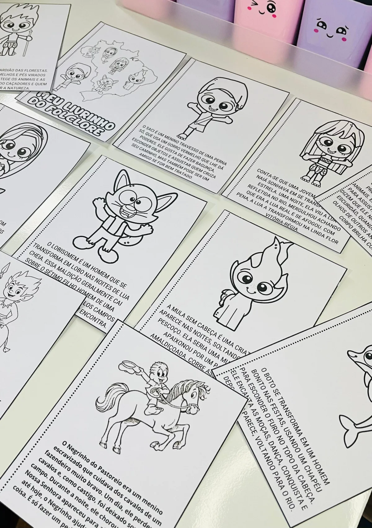 Imagem da galeria 2 de Meu livrinho do folclore – PDF para Imprimir