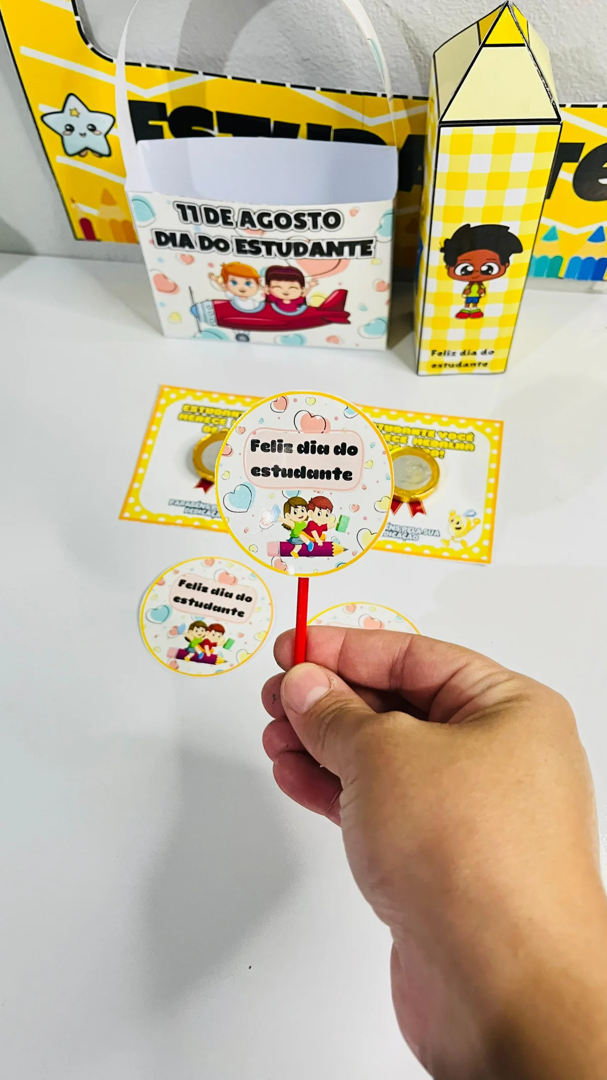 Imagem da galeria 2 de Lembrancinhas – Dia do Estudante – PDF para Imprimir