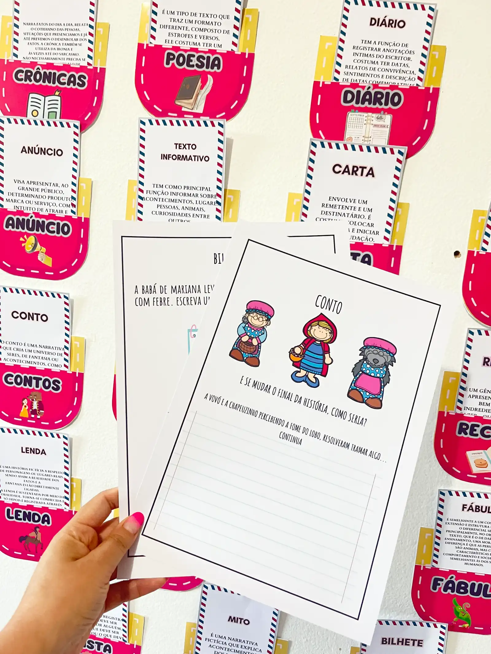 Imagem da galeria 1 de Gêneros Textuais - Kit Educativo Completo