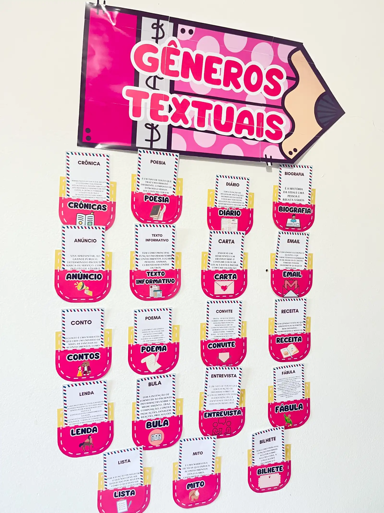 Imagem da galeria 2 de Gêneros Textuais - Kit Educativo Completo