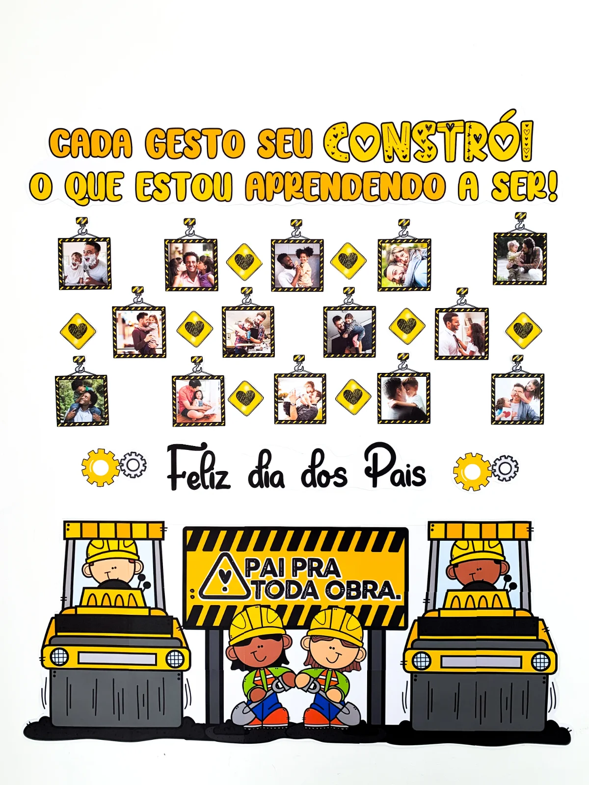Imagem da galeria 3 de Painel Dia dos Pais – Pai pra Toda Obra – PDF para Imprimir