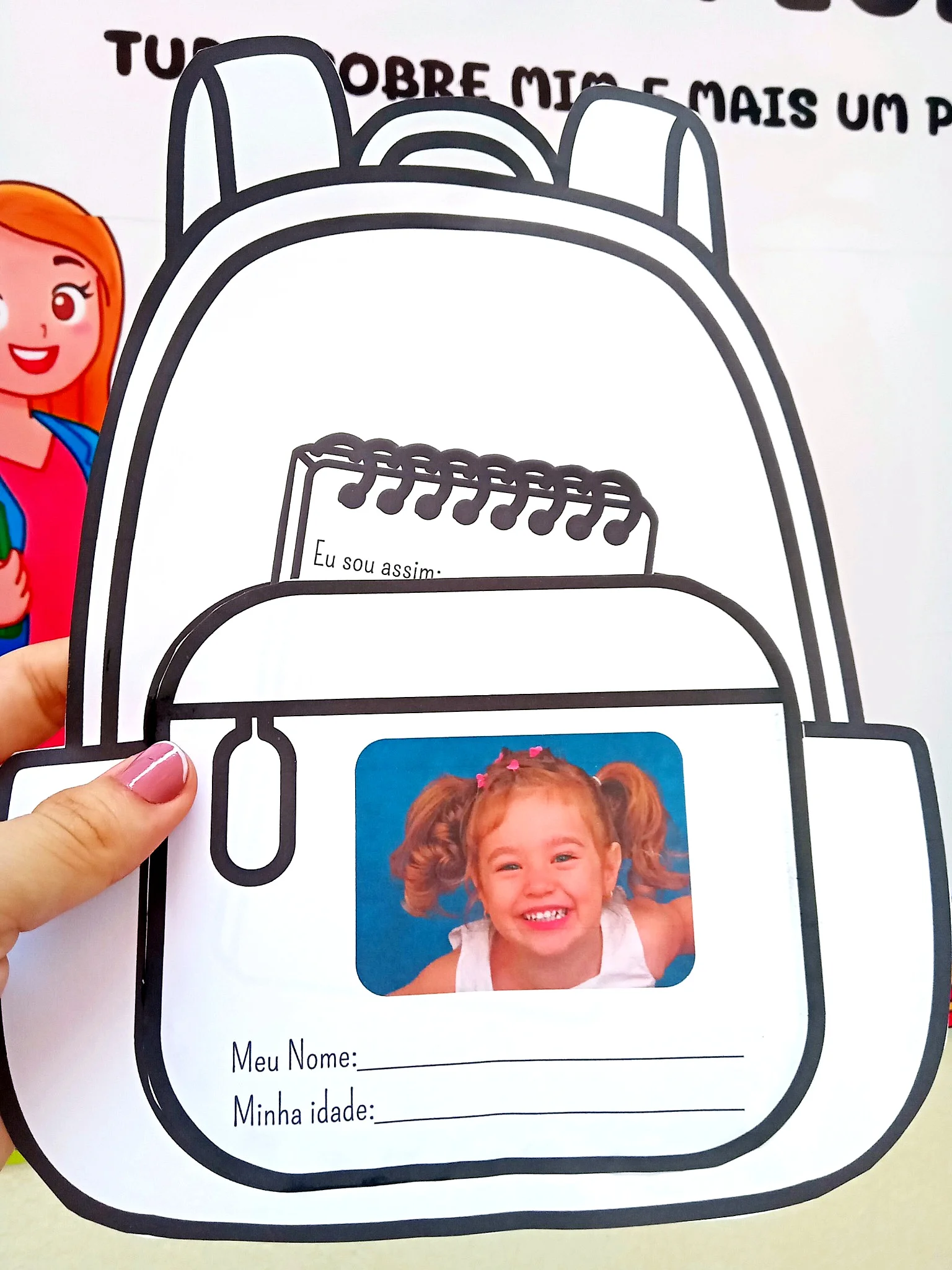 Imagem da galeria 3 de REVENDA Painel de Acolhimento Escolar 2026 com Atividade para Alunos