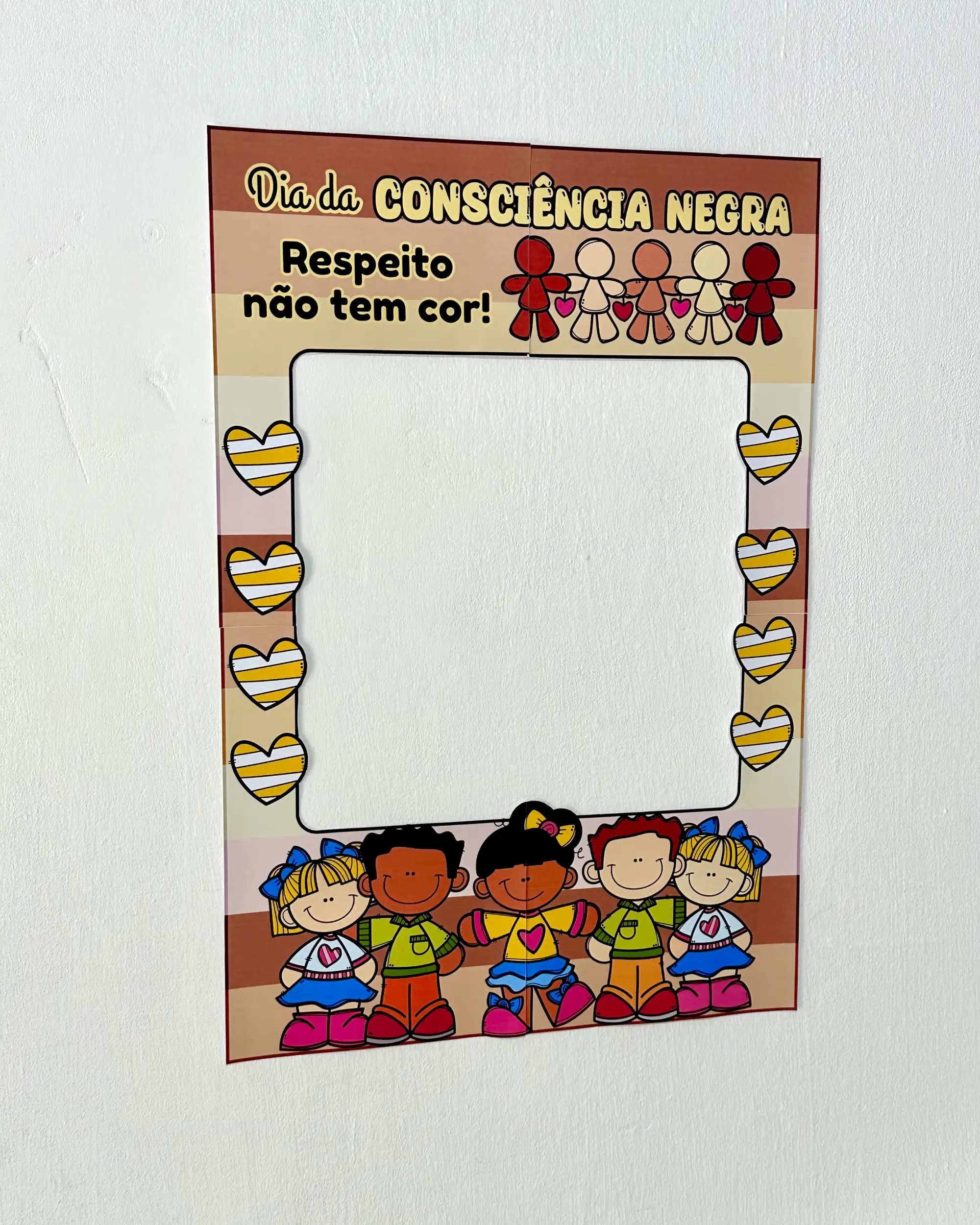 Imagem da galeria 1 de Moldura Dia da Consciência Negra para Educação Infantil