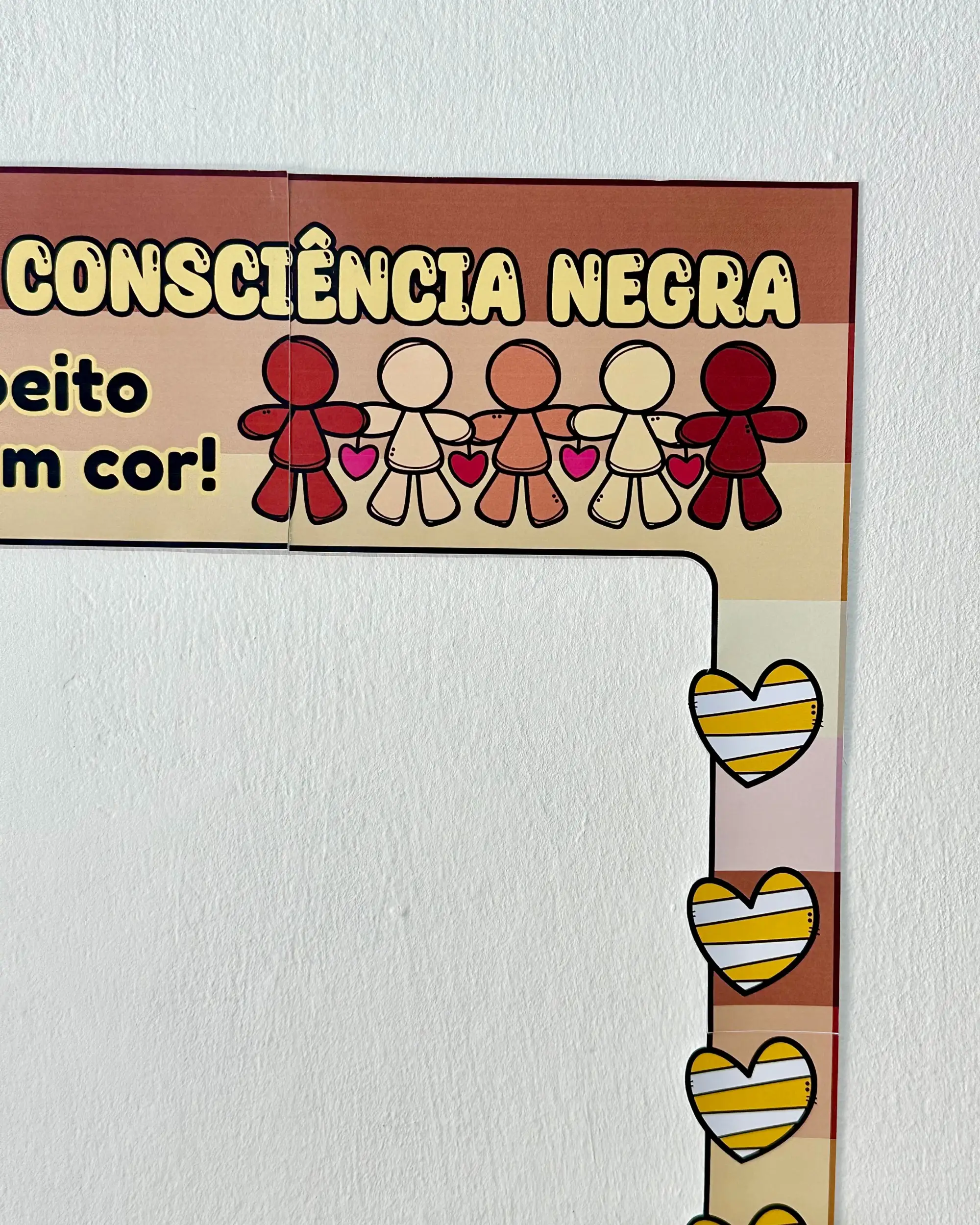 Imagem da galeria 2 de Moldura Dia da Consciência Negra para Educação Infantil