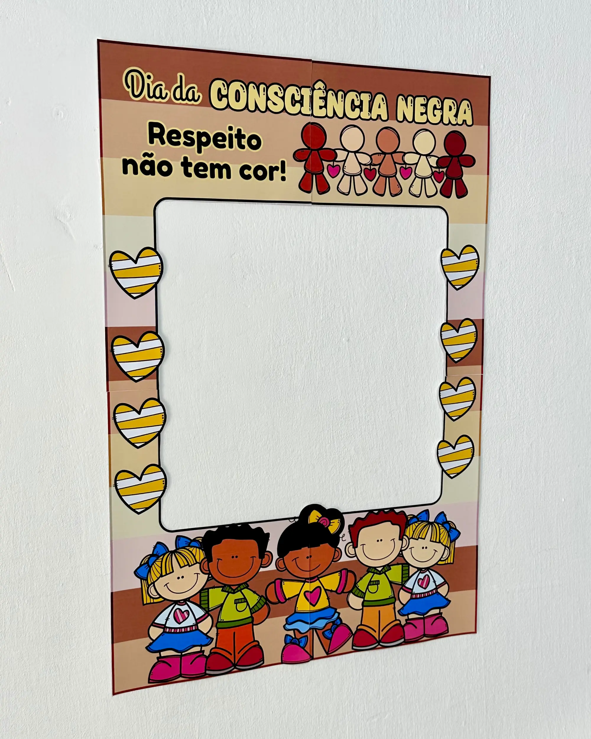 Imagem da galeria 3 de Moldura Dia da Consciência Negra para Educação Infantil