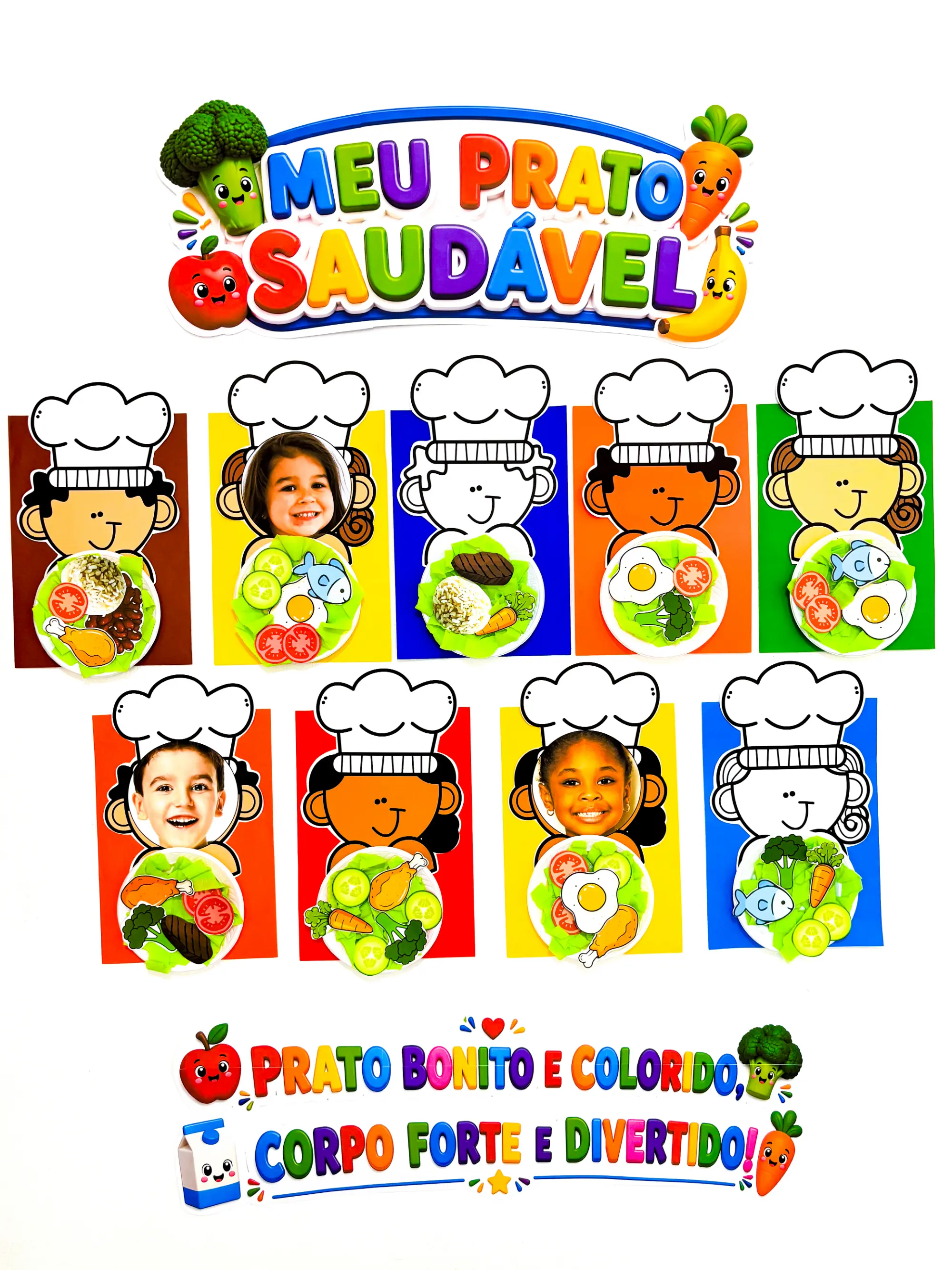 Imagem da galeria 1 de Atividade: Alimentação Saudável Educação Infantil