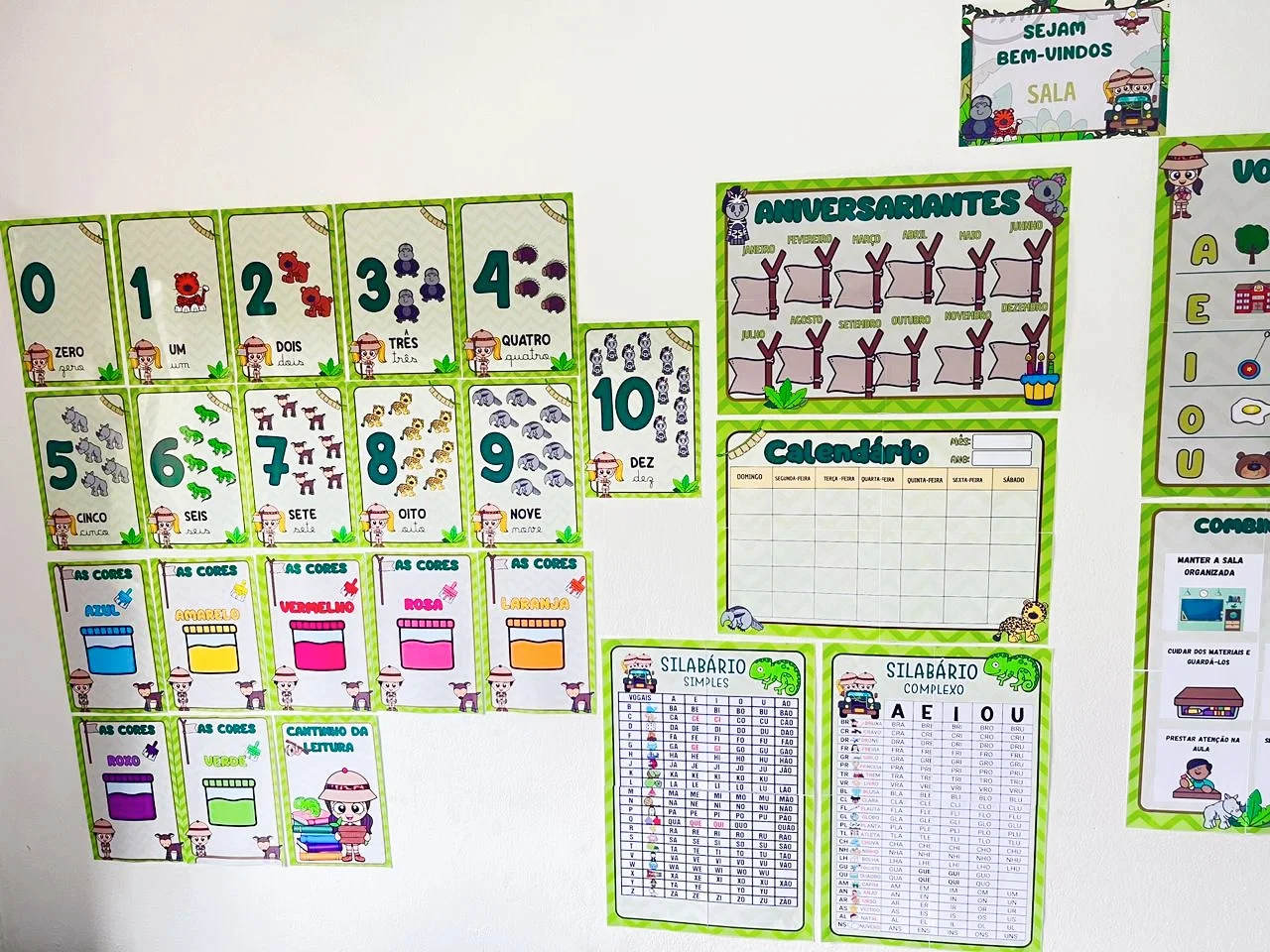 Imagem da galeria 2 de Kit Sala Safari – Atividades para Imprimir