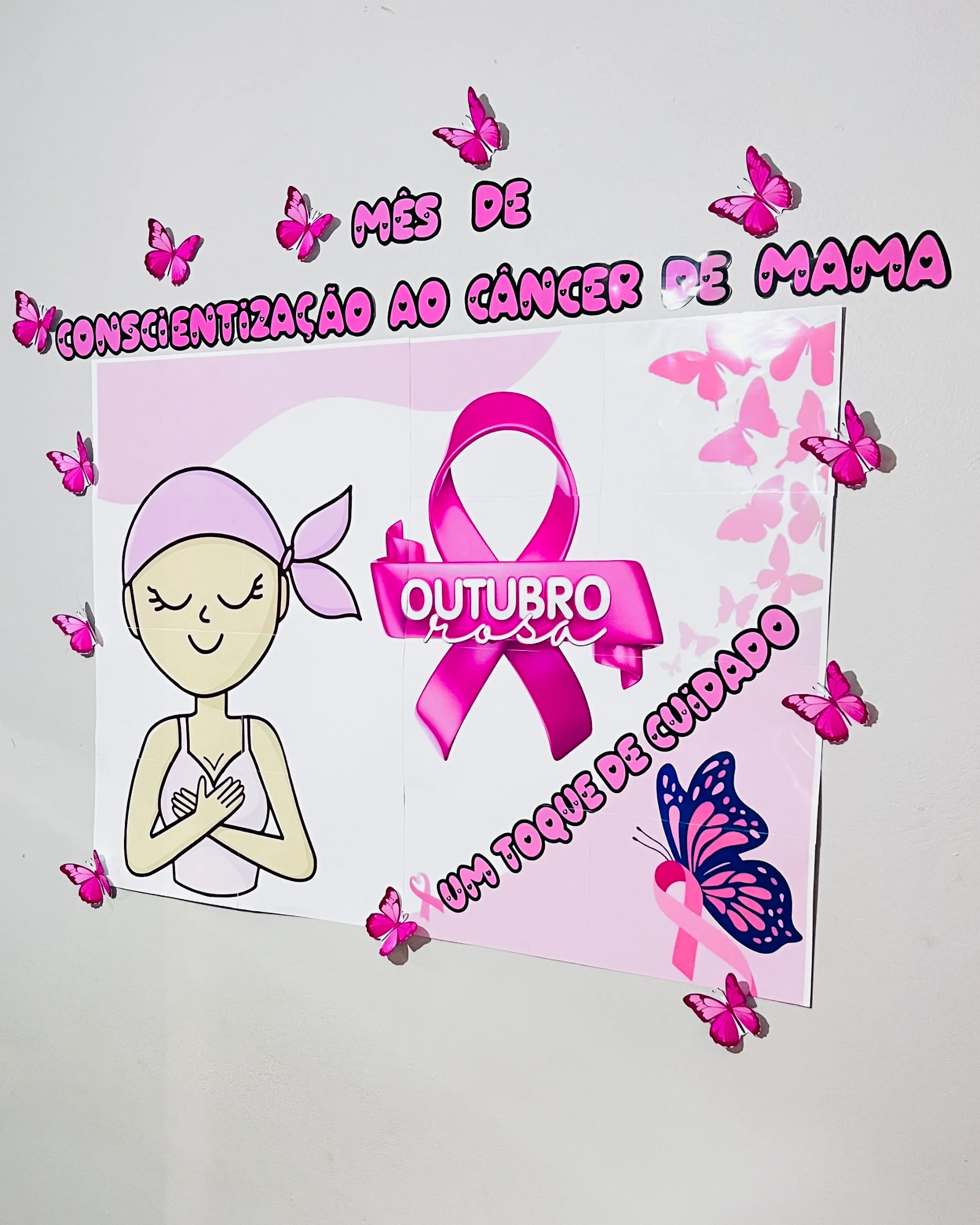 Imagem da galeria 1 de Painel Outubro Rosa – Material Pedagógico