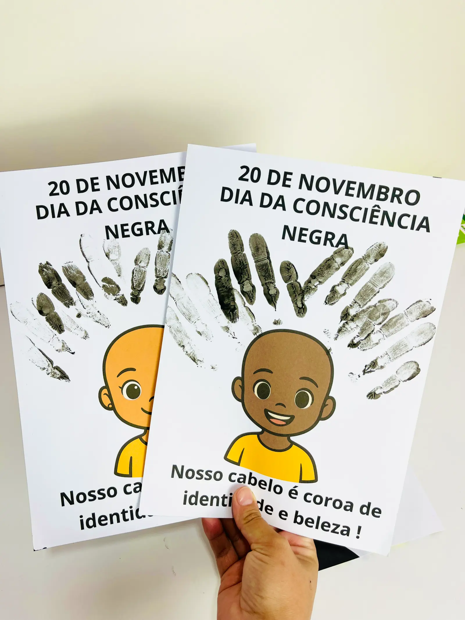 Capa de 🖤 Dia da Consciência Negra — Atividade Infantil para Revenda