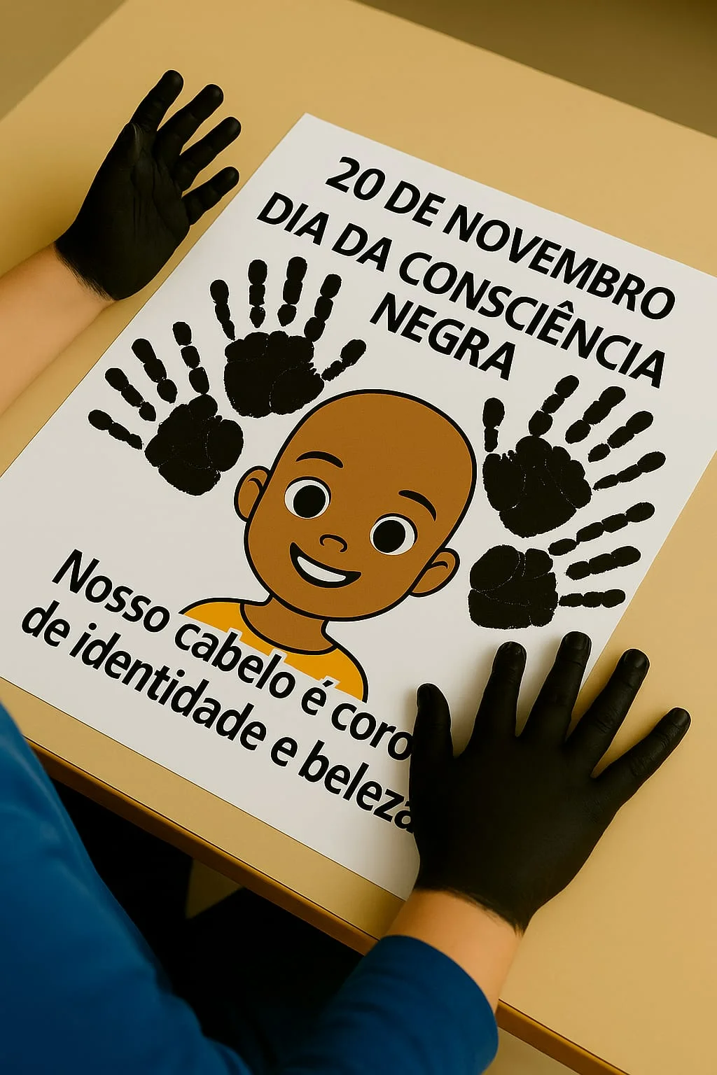 Imagem da galeria 3 de 🖤 Dia da Consciência Negra — Atividade Infantil para Revenda