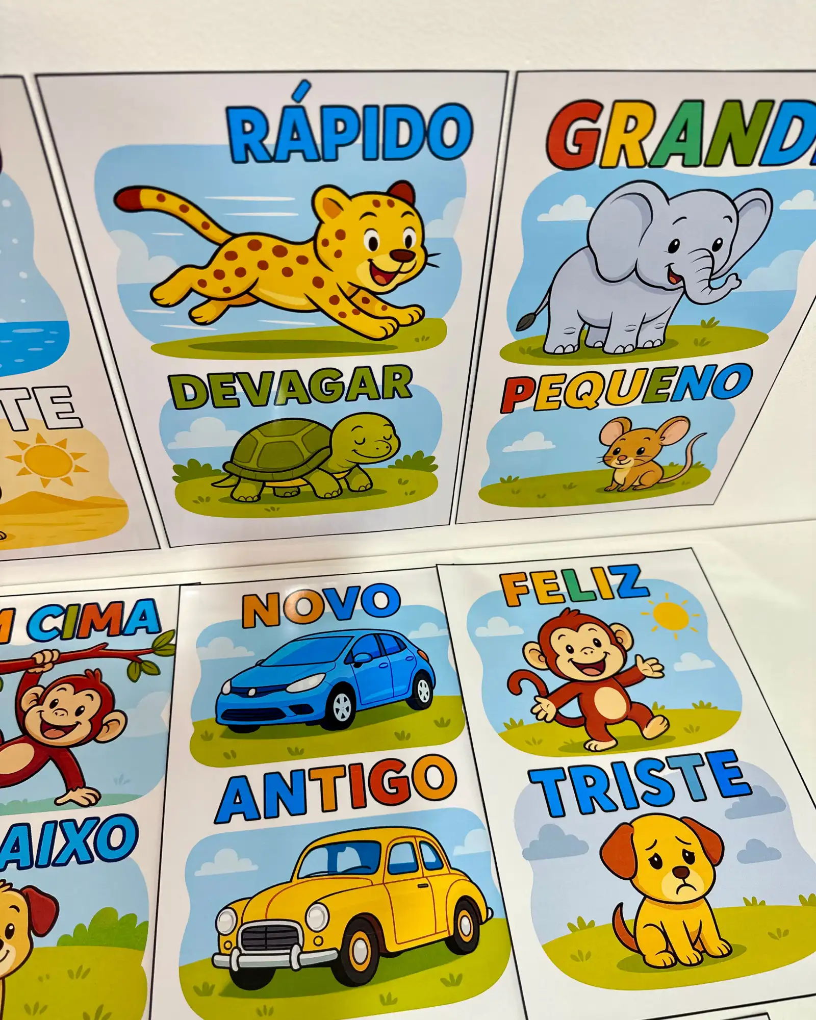 Imagem da galeria 2 de Fichas ilustradas — Conceitos na Educação Infantil