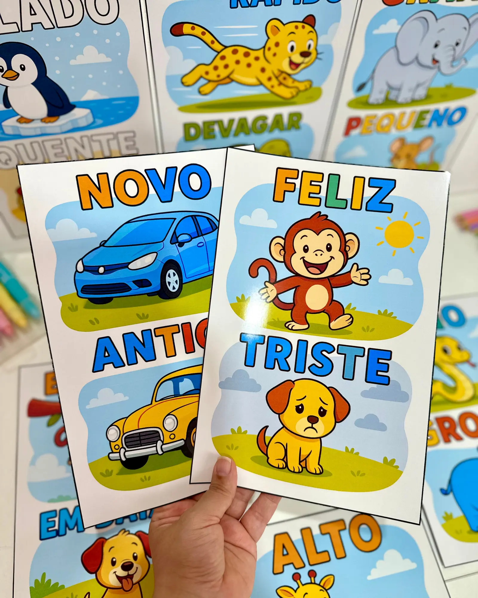 Imagem da galeria 3 de Fichas ilustradas — Conceitos na Educação Infantil