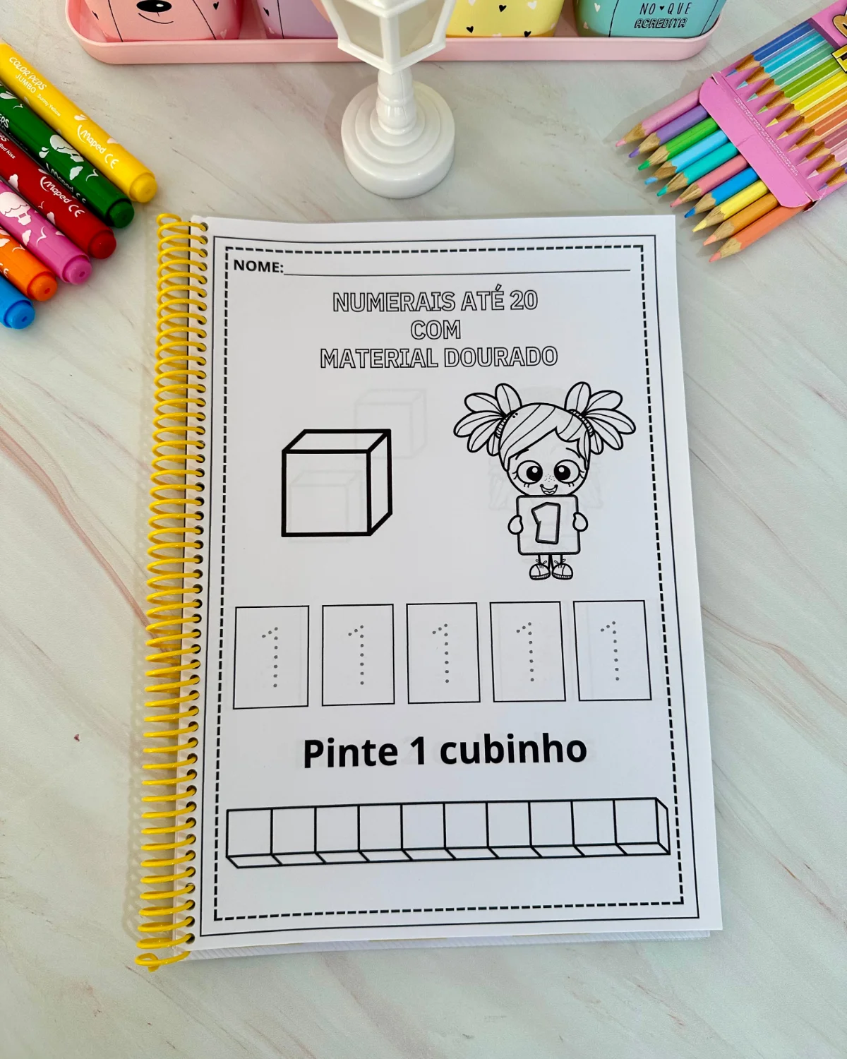 Imagem da galeria 3 de Apostila de atividades – Material dourado