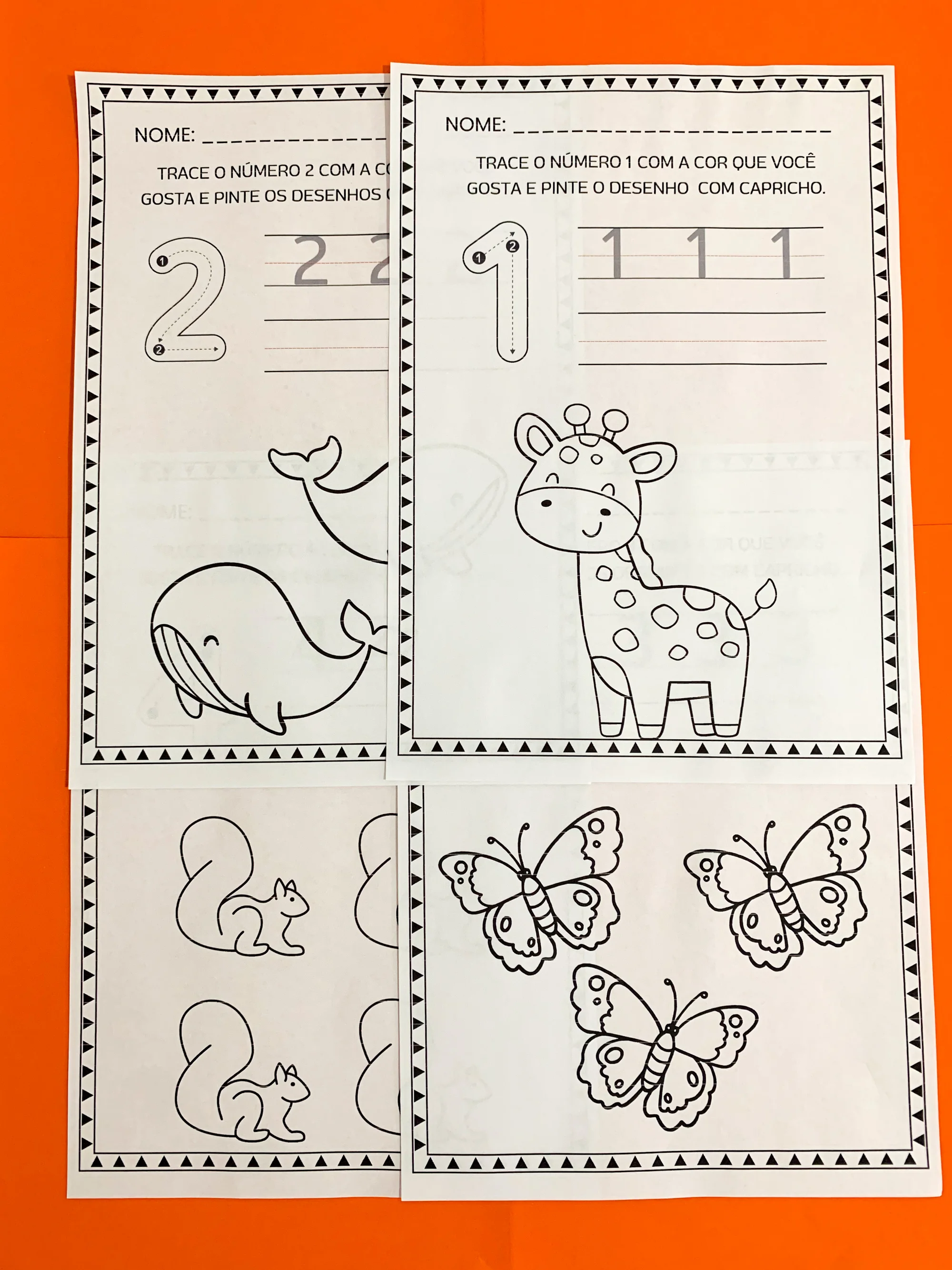 Imagem da galeria 1 de Trace, conte e pinte - Educação Infantil e anos iniciais