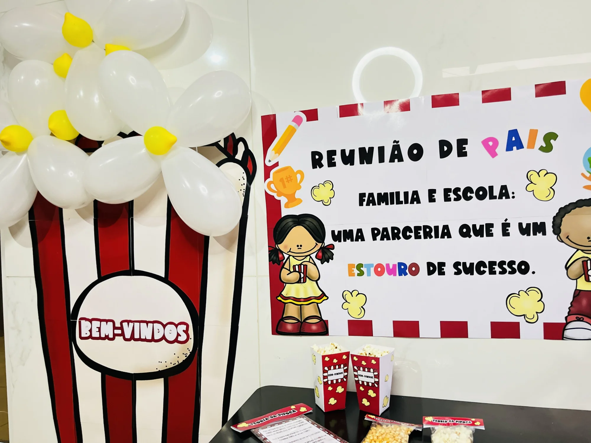 Capa de Kit - reunião de pais e responsáveis – Material Pedagógico