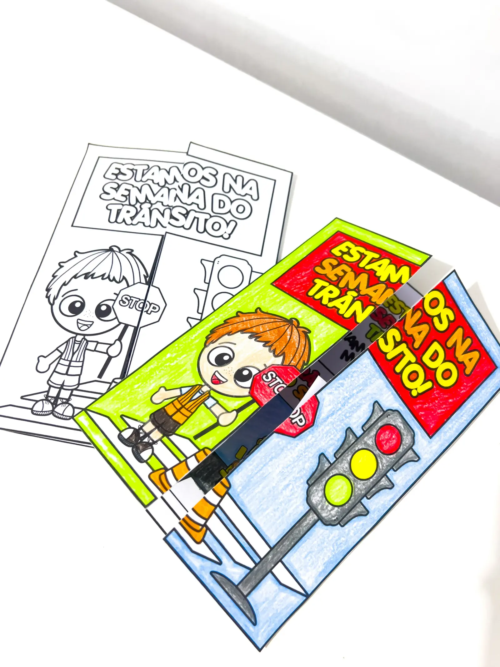 Imagem da galeria 1 de Lapbook Semana do Trânsito | Educação Infantil e Anos Iniciais