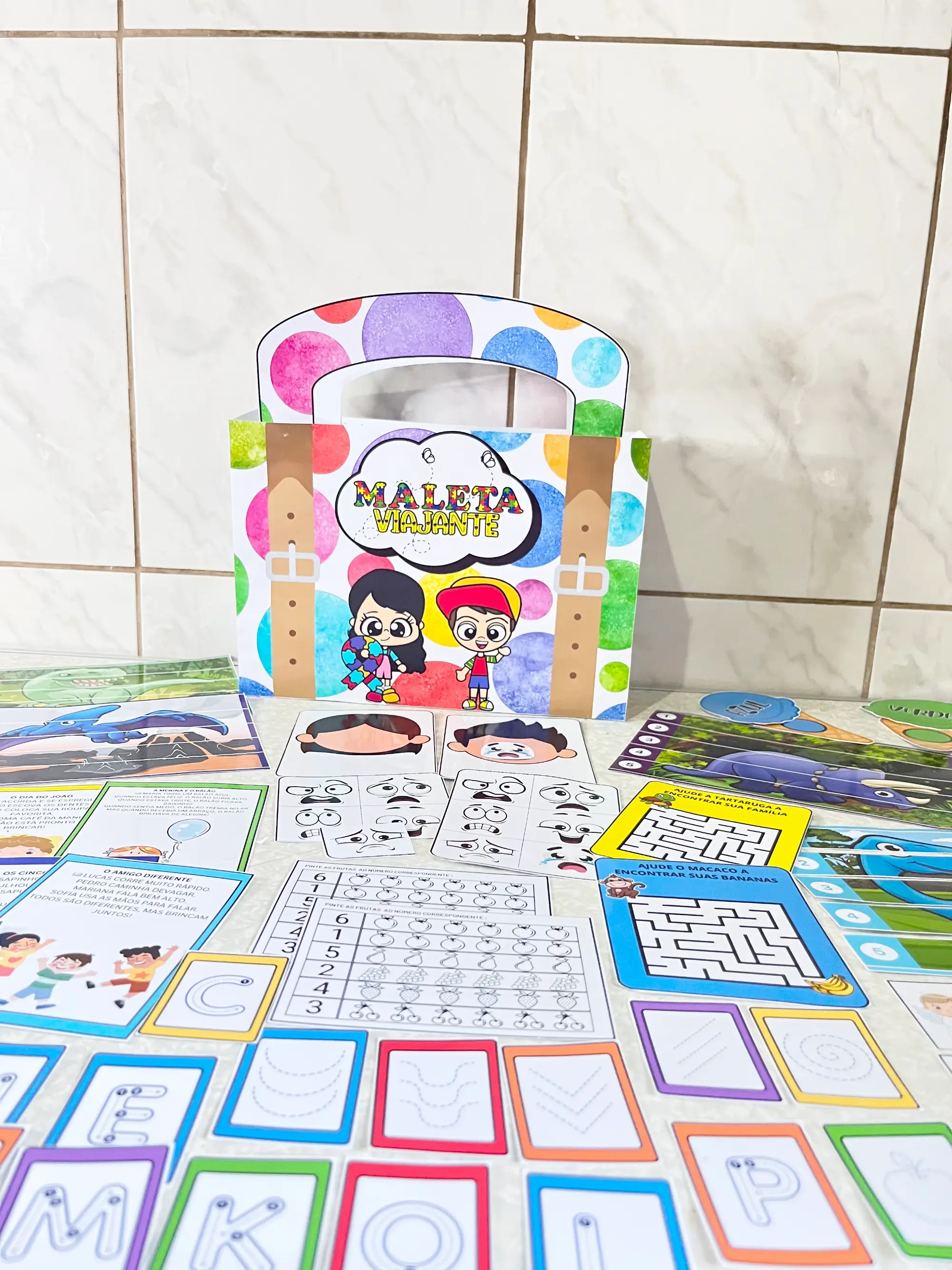 Imagem da galeria 1 de Maleta Viajante Inclusiva – Aprender é uma Aventura!