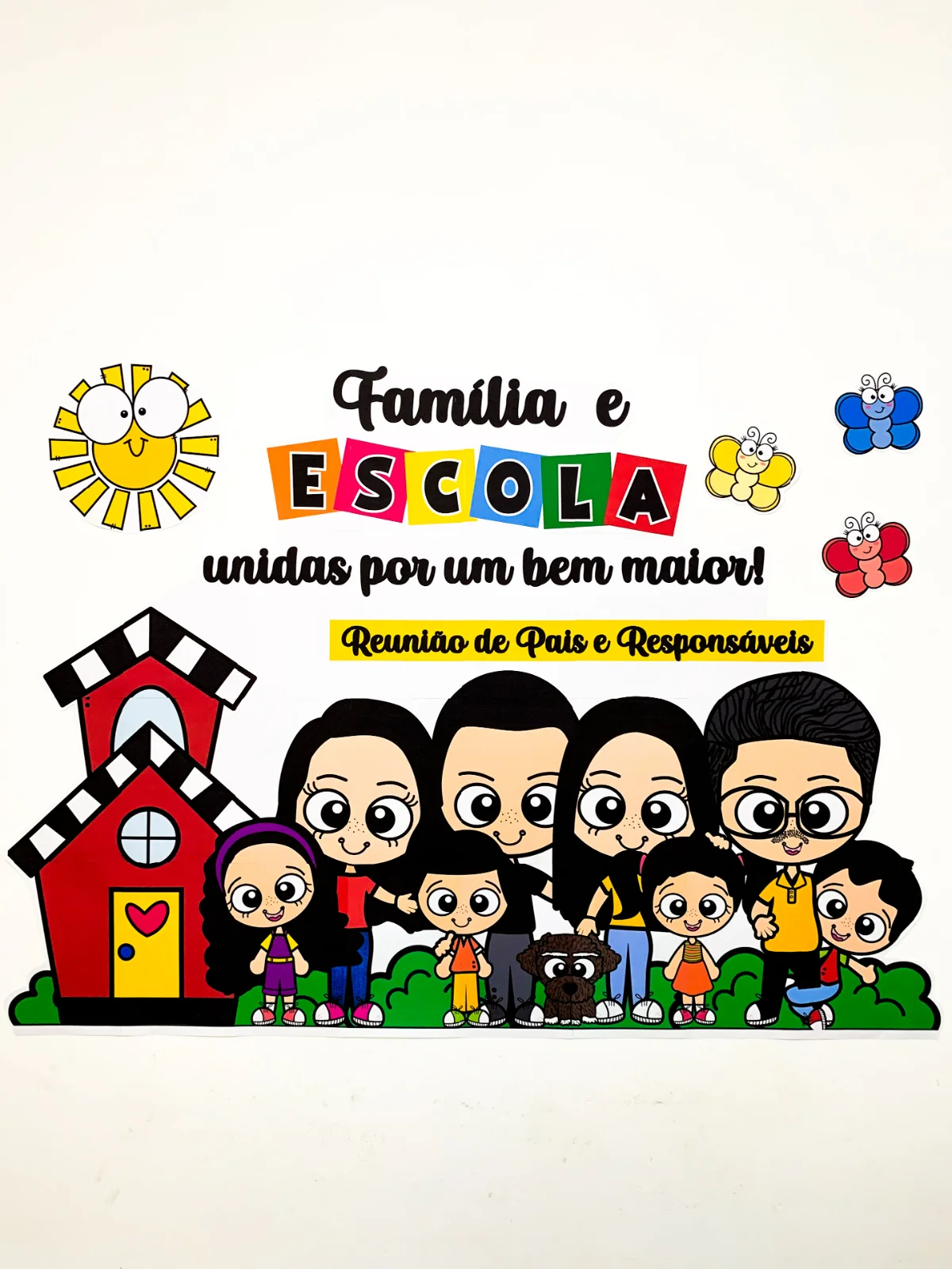 Imagem da galeria 1 de Painel Reunião de Pais – PDF para Imprimir