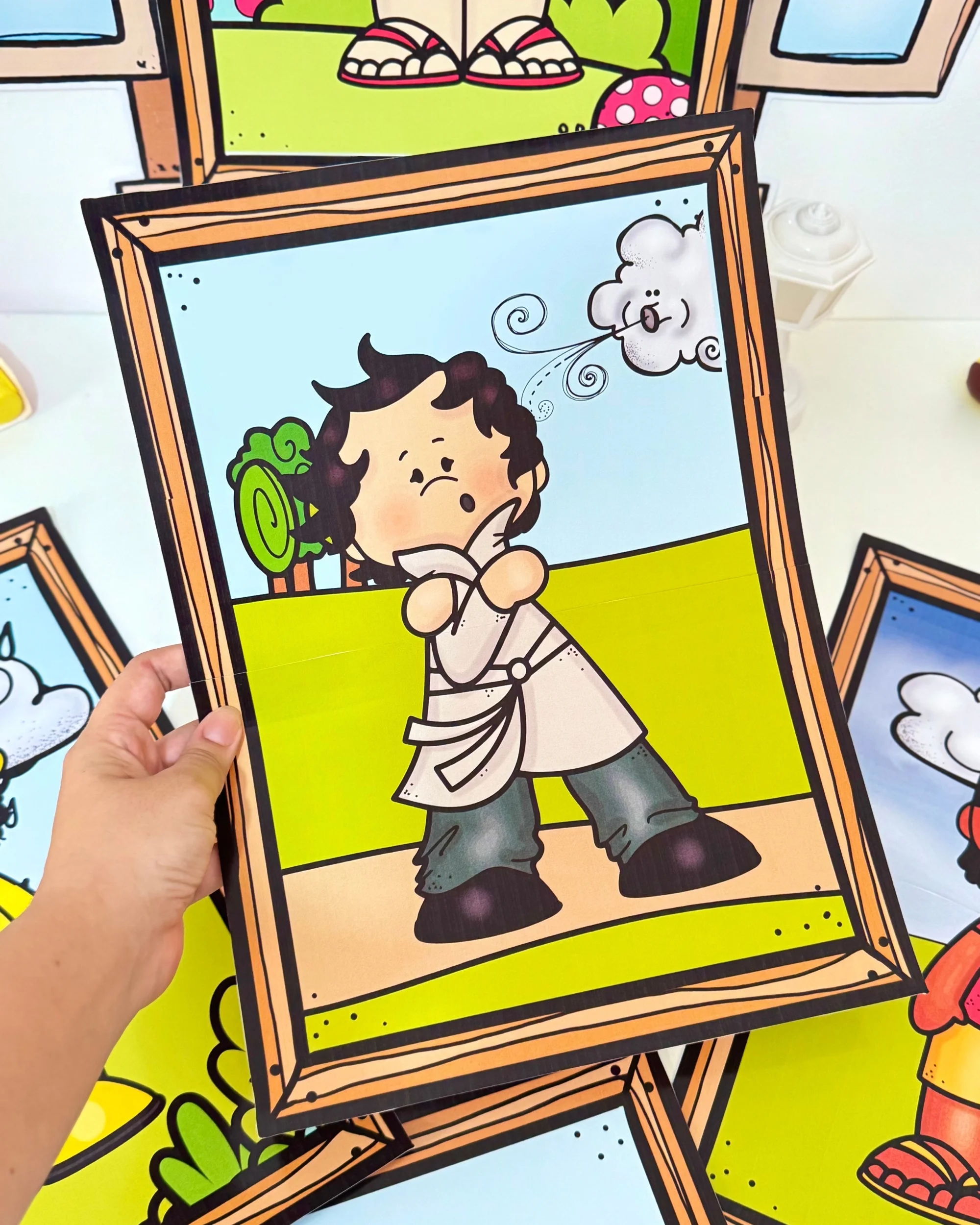 Imagem da galeria 1 de Painel Janela do Tempo para Educação Infantil | Rotina Escolar