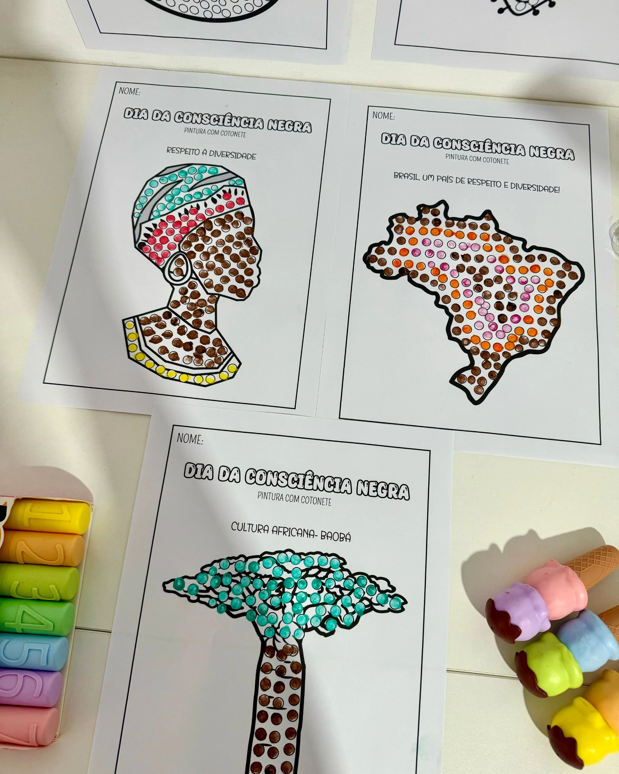 Imagem da galeria 1 de Atividades Dia da Consciência Negra para Educação Infantil
