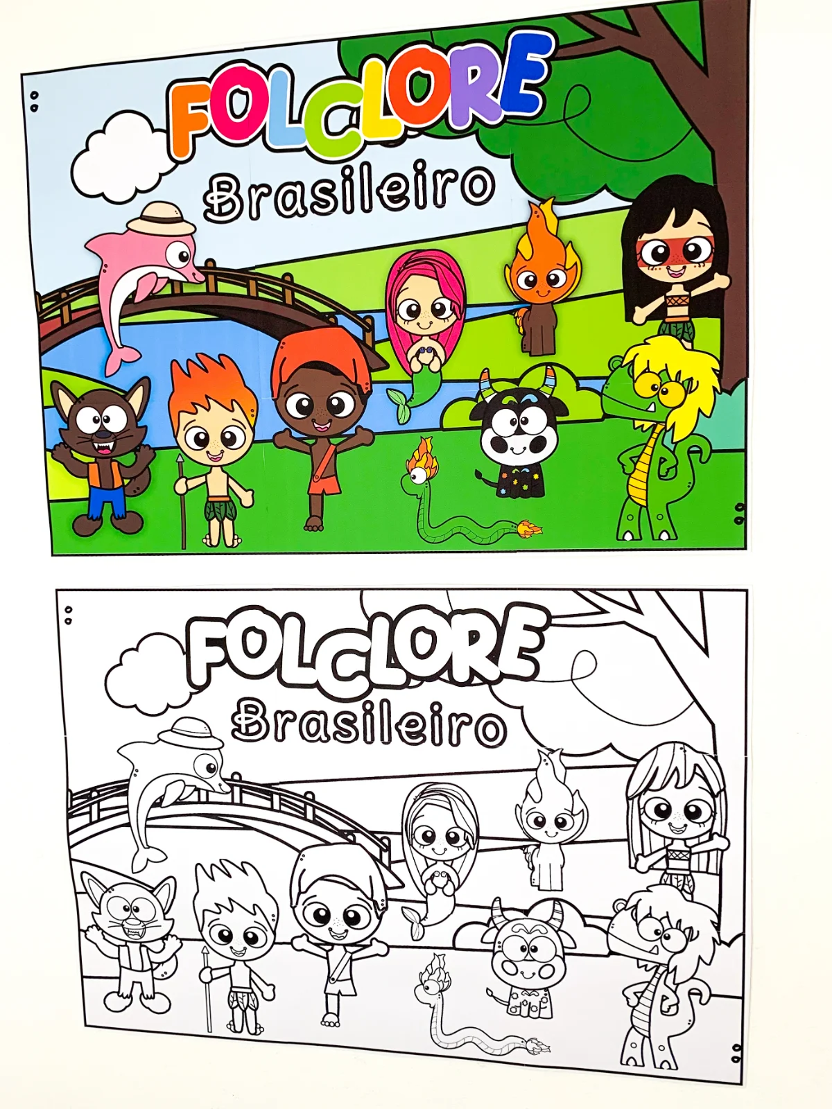 Imagem da galeria 3 de Painel folclore brasileiro – PDF para Imprimir