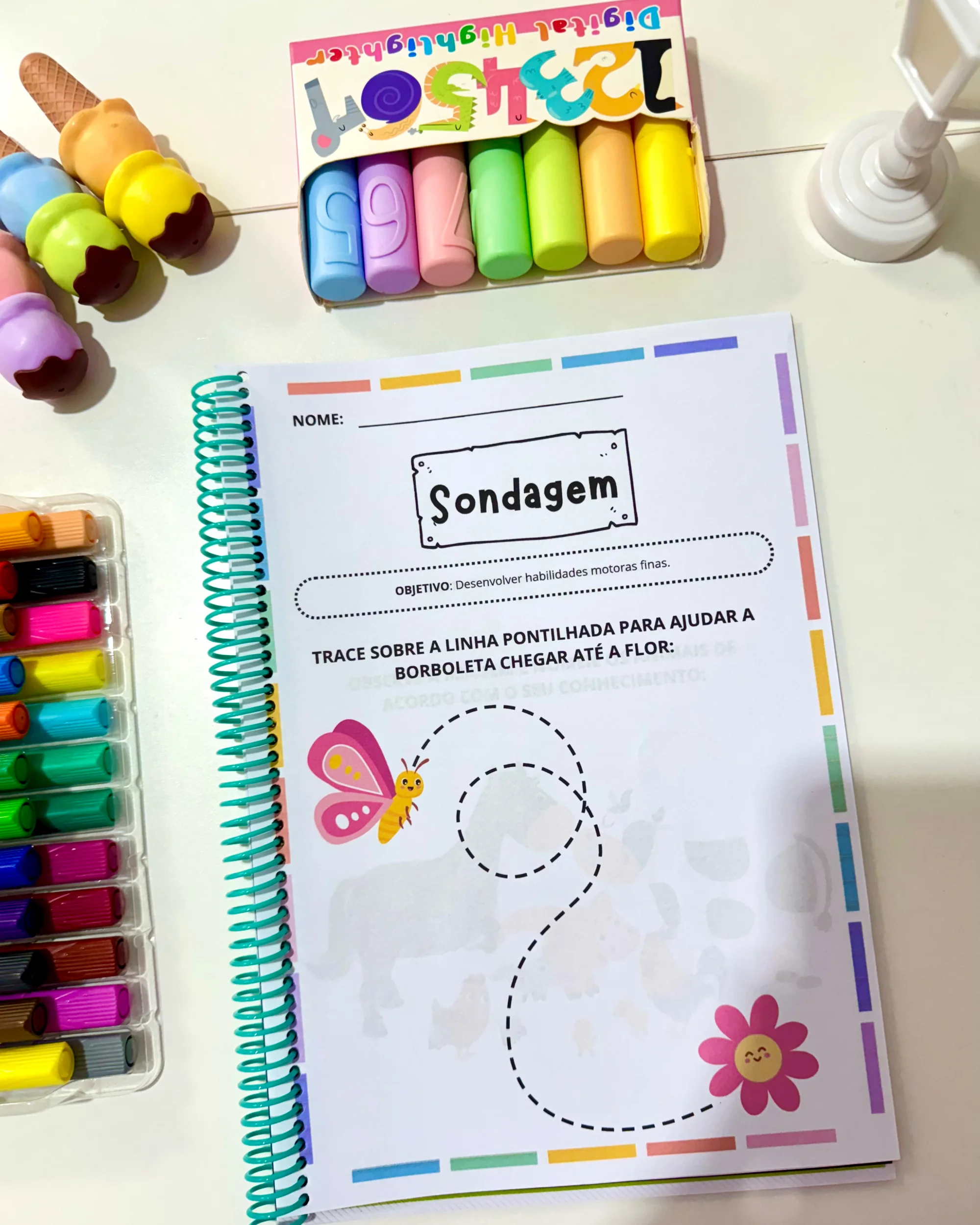 Imagem da galeria 1 de Apostila sondagem pré-escola – PDF para Imprimir