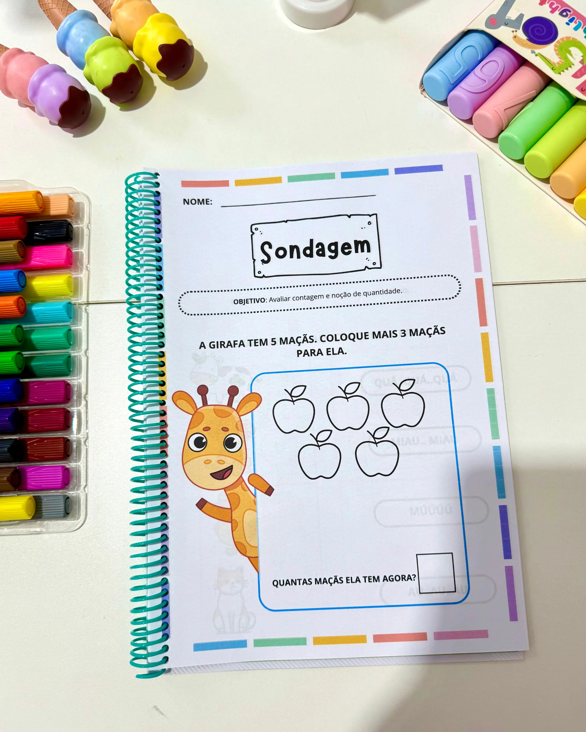 Imagem da galeria 3 de Apostila sondagem pré-escola – PDF para Imprimir